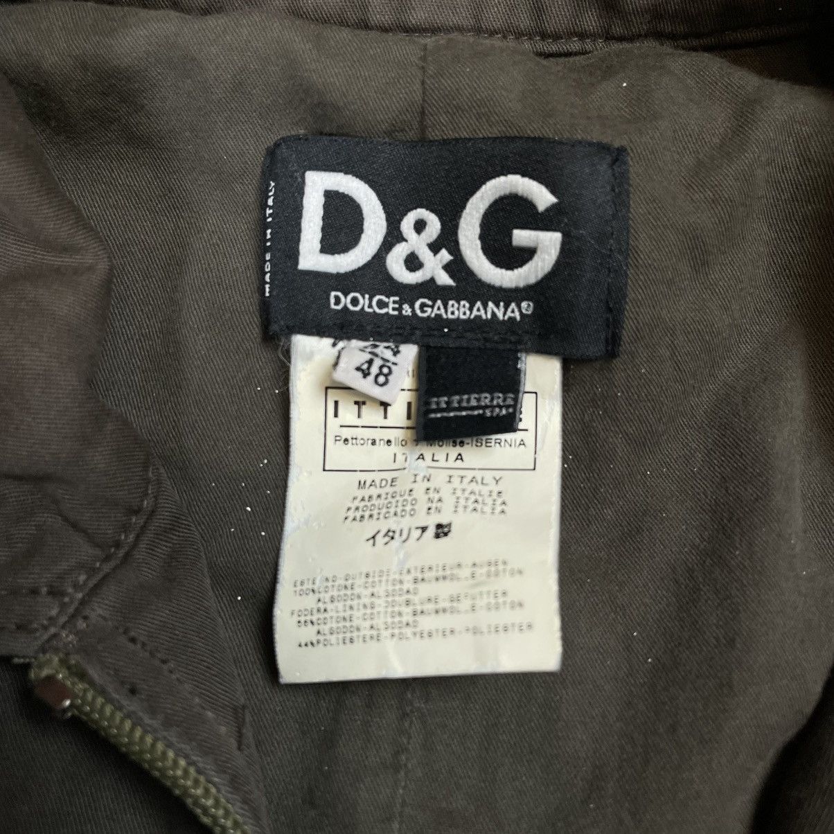 Dolce & Gabbana Vintage Rare Dolce & Gabbana Jacket Military Japan Bondage Size US XL / EU 56 / 4 - 8 Thumbnail