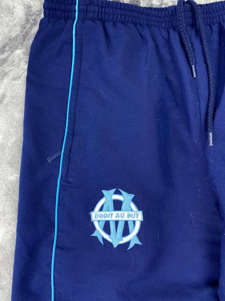 Adidas Adidas Marseille Olympique 00s Nylon Track Pants Size US 30 / EU 46 - 7 Thumbnail