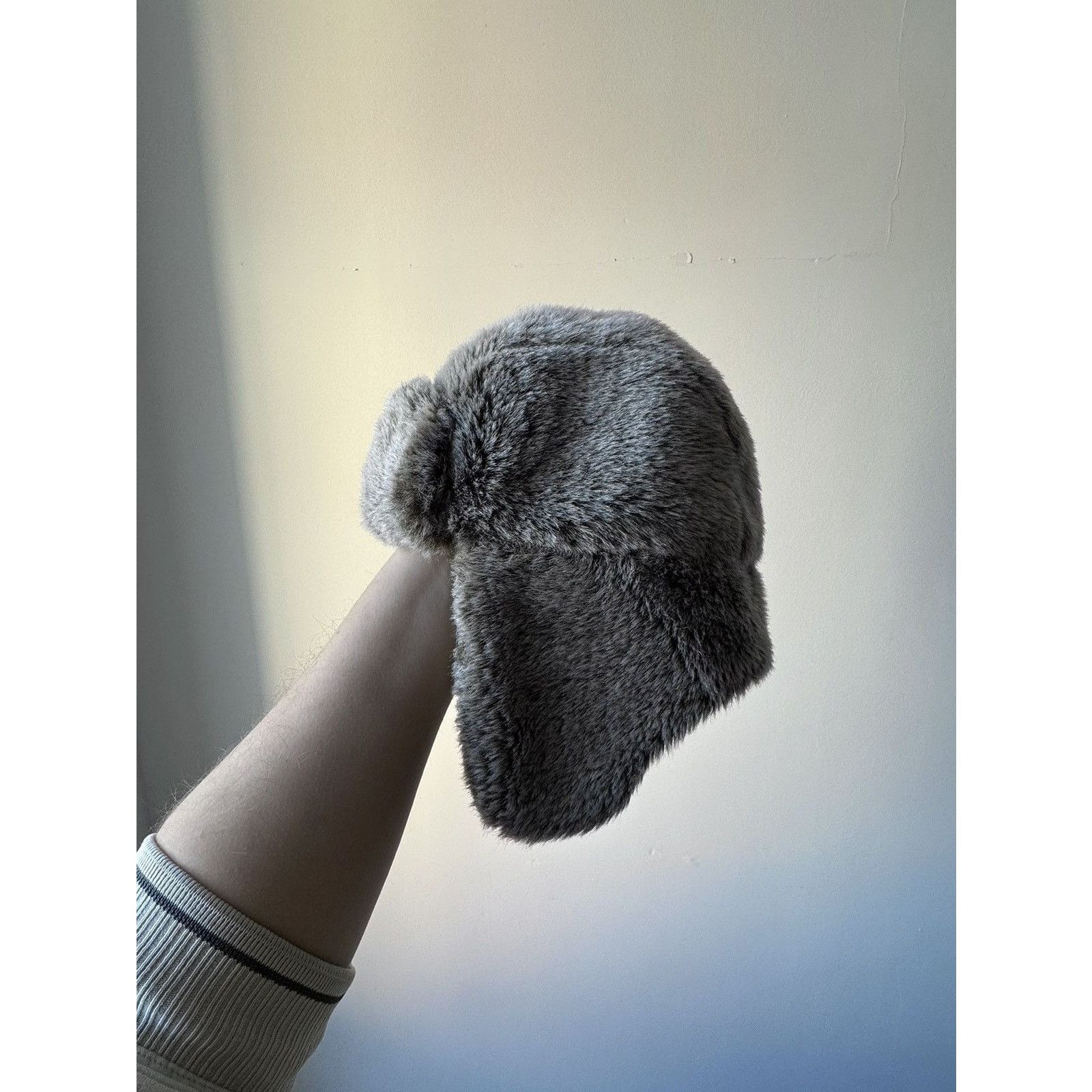 Japanese Brand Fuzzy Fur Ushanka Hat Japanese style Vintage Y2K Size ONE SIZE - 1 Thumbnail