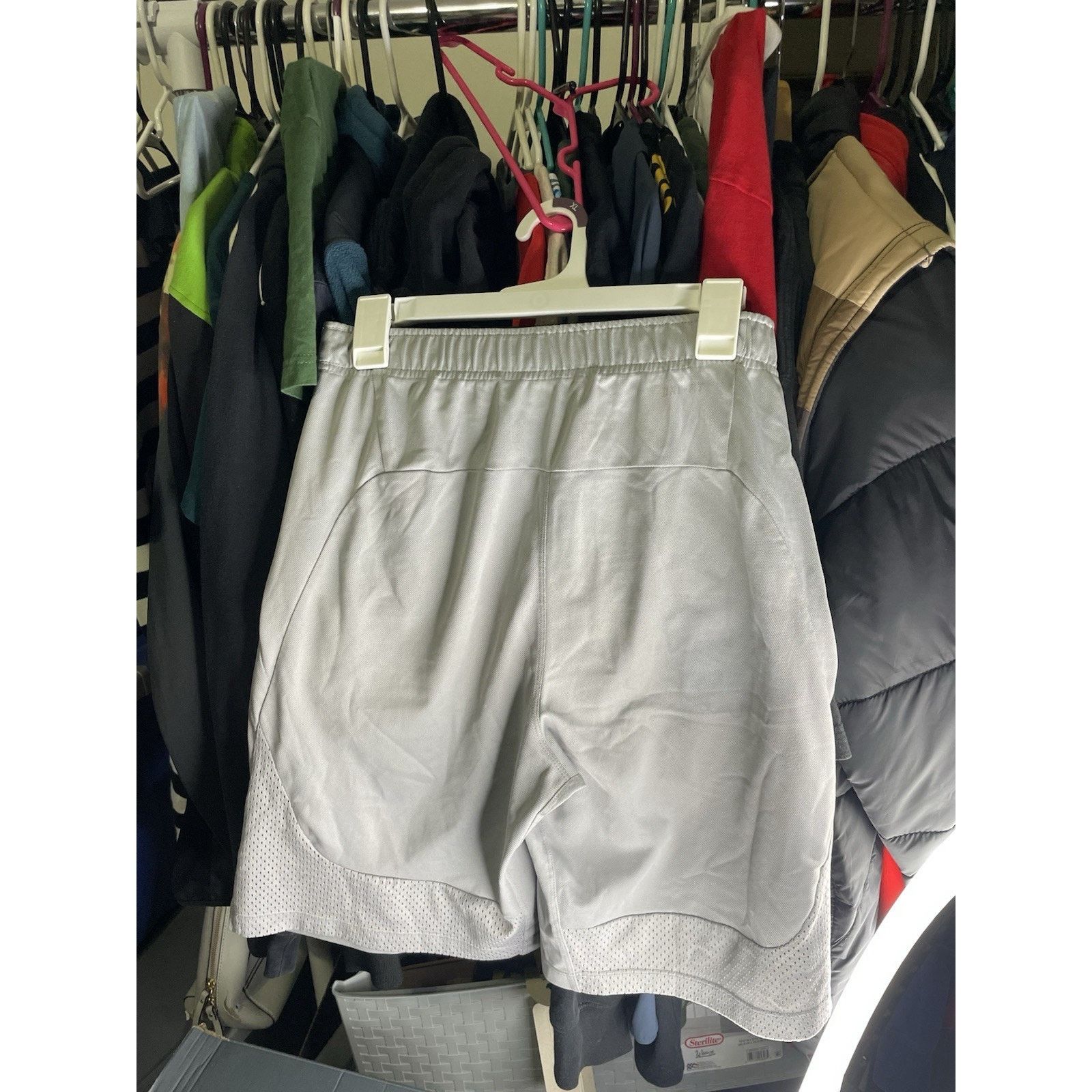 Nike Size S- Nike Gray Men’s Dri-Fit Athletic Shorts Inseam Size US 36 / EU 52 - 2 Thumbnail