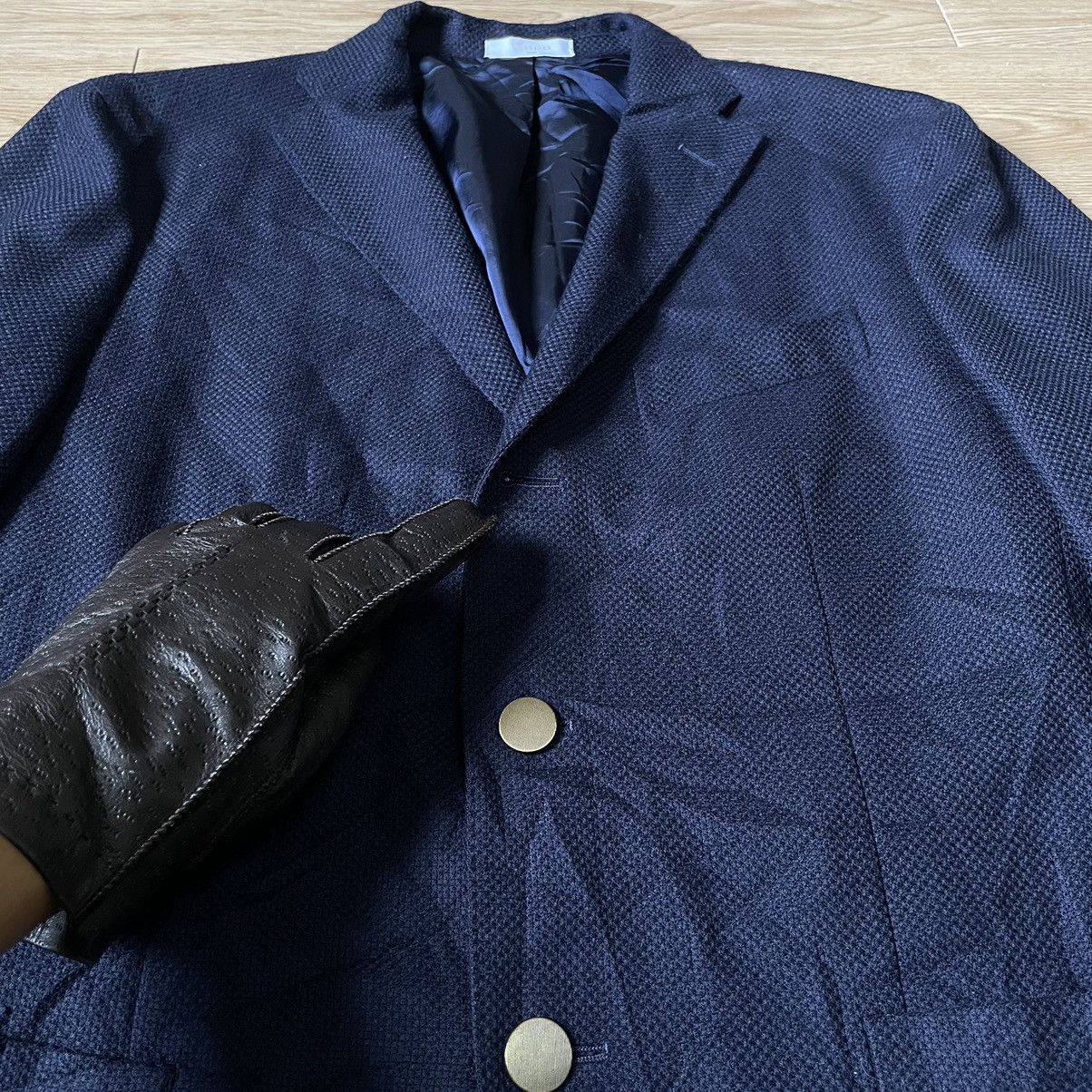 Boglioli 🇮🇹 Boglioli Milano Italy Blazer Virgin Wool Navy Blue Size US S / EU 44-46 / 1 - 10 Thumbnail