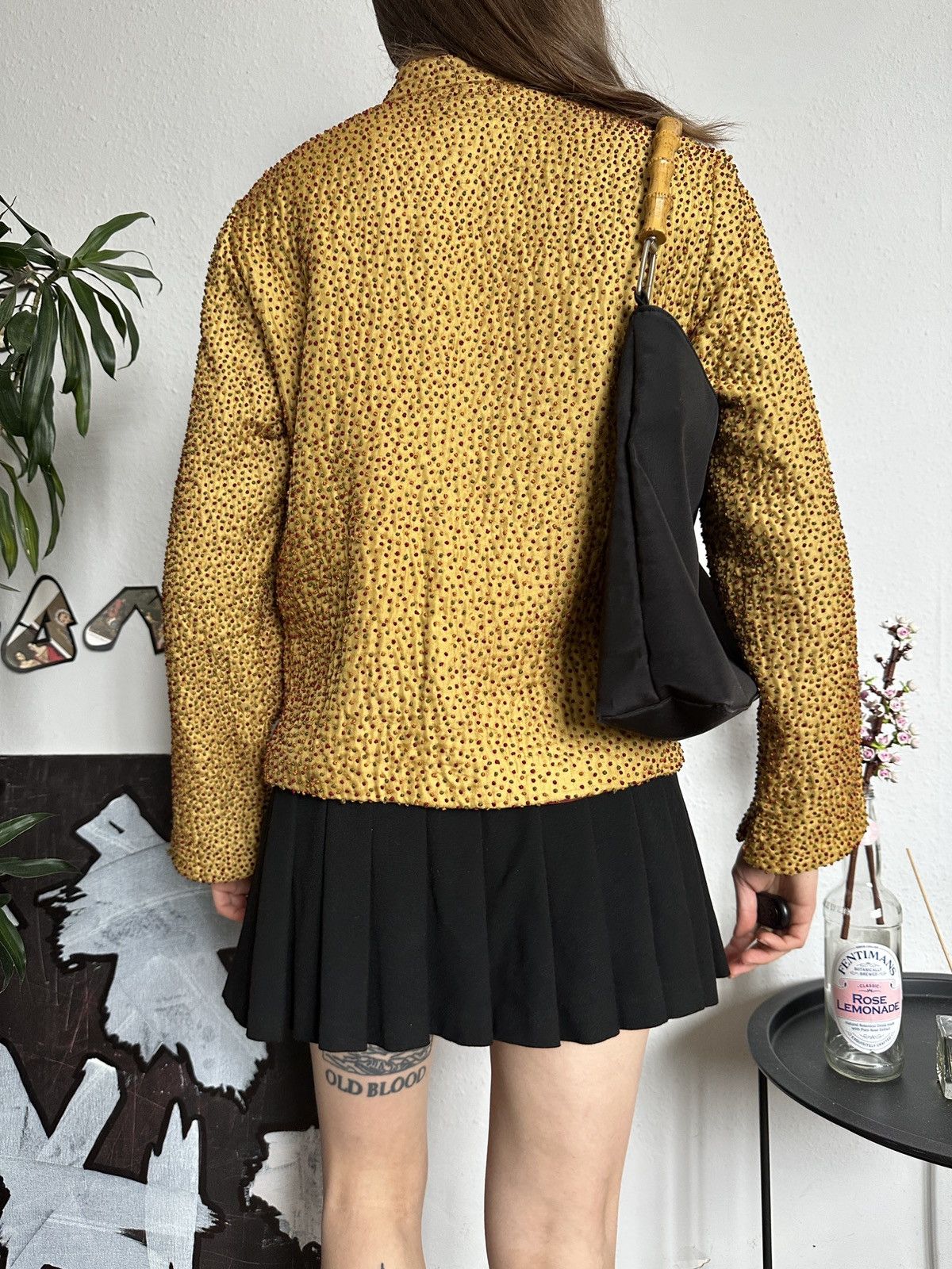 Japanese Brand × Vintage Vintage Polkadot Asian Japan Rare Designer Light Jacket Size M / US 6-8 / IT 42-44 - 7 Thumbnail