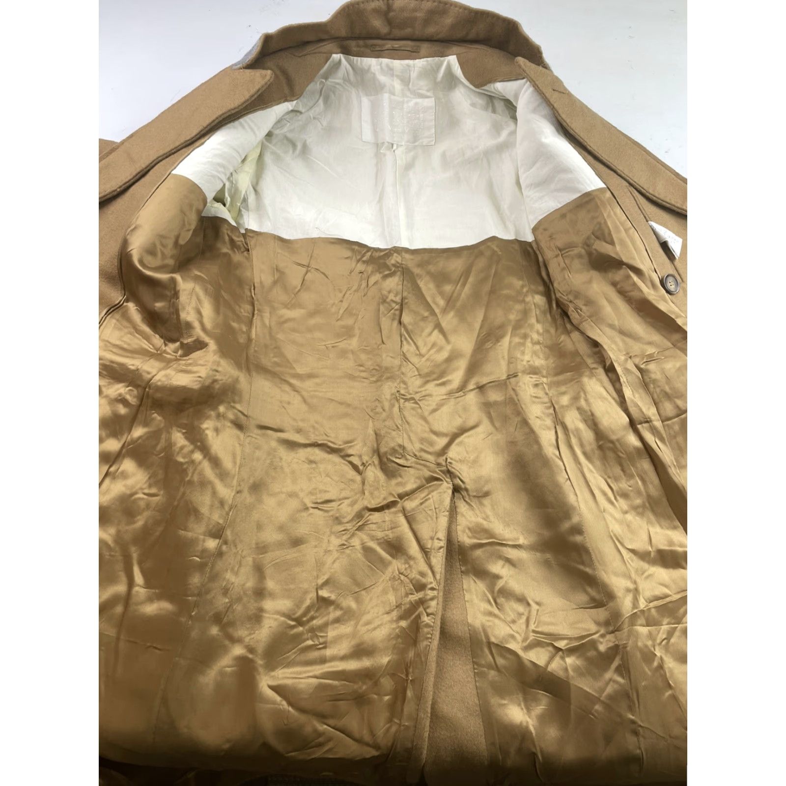H&M MAISON MARTIN MARGIELA MMM x H&M Camel Wool Coat Jacket Men 36 46 US 36R Overcoat Size US XXS / EU 40 - 6 Thumbnail