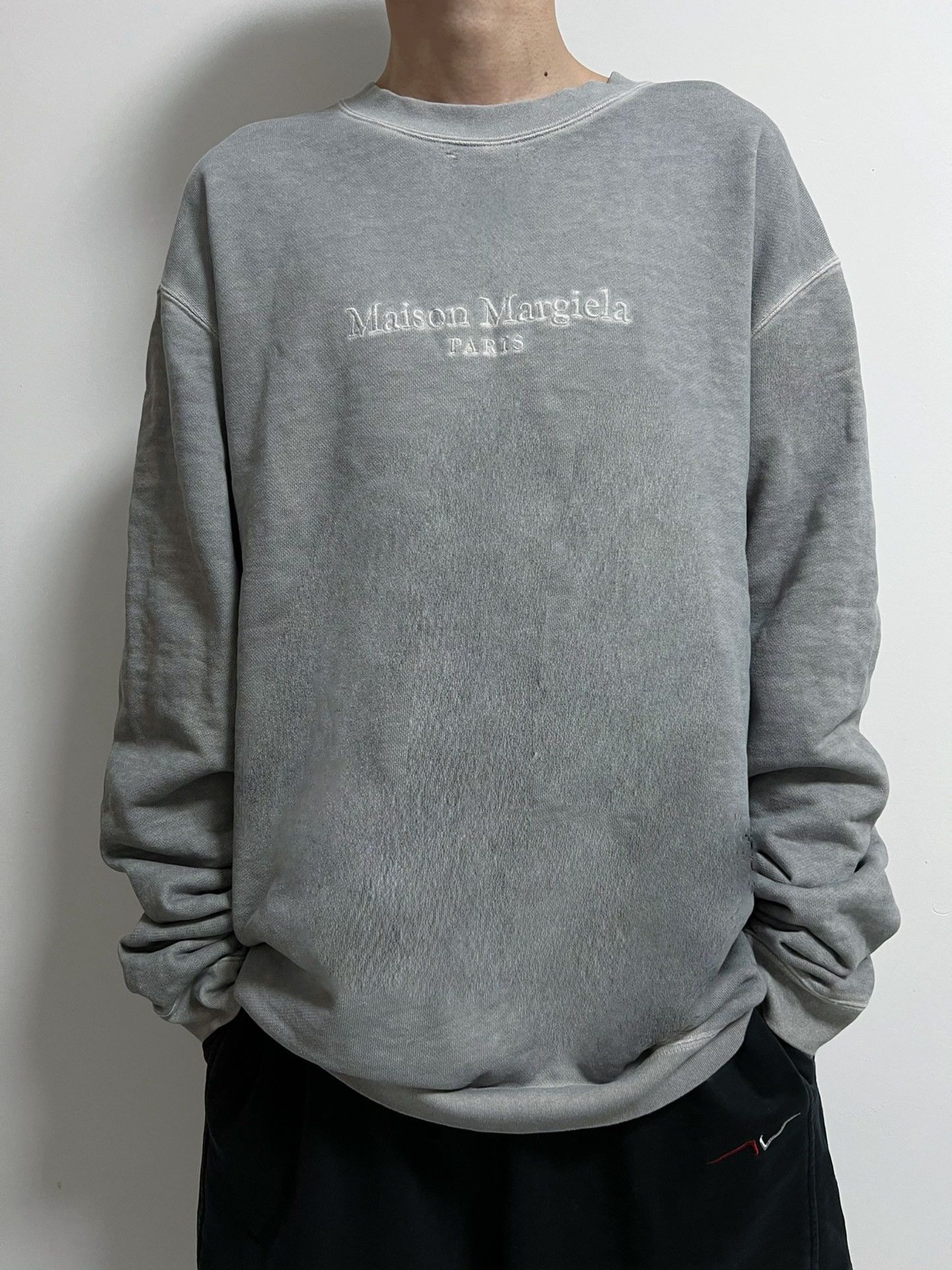 Maison Margiela Maison Margiela Size 50 New washed logo sweatshirt size50 2 Size US M / EU 48-50 / 2 - 2 Thumbnail