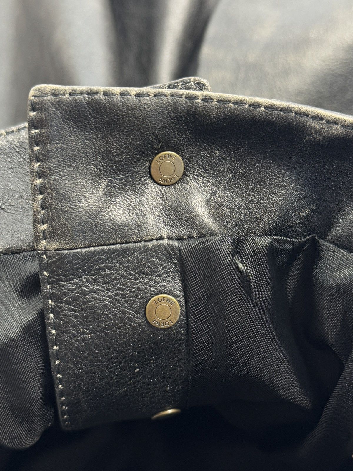 Loewe LEATHER PANTS Size US 34 / EU 50 - 4 Thumbnail