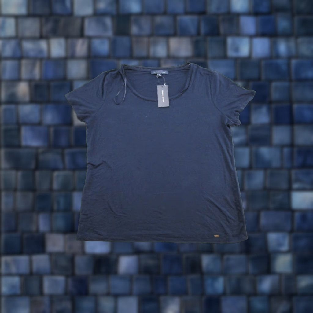 Tommy Hilfiger Tommy Hilfiger Womens Short Sleeve Shirt Tee XL Navy Blue NEW Size XL / US 12-14 / IT 48-50 - 1 Thumbnail