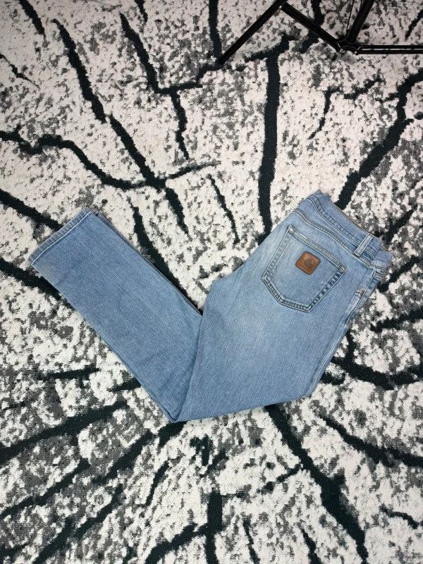 Carhartt Carhartt Rebel Pant jeans baby blue logo 32 Size US 32 / EU 48 - 1 Thumbnail