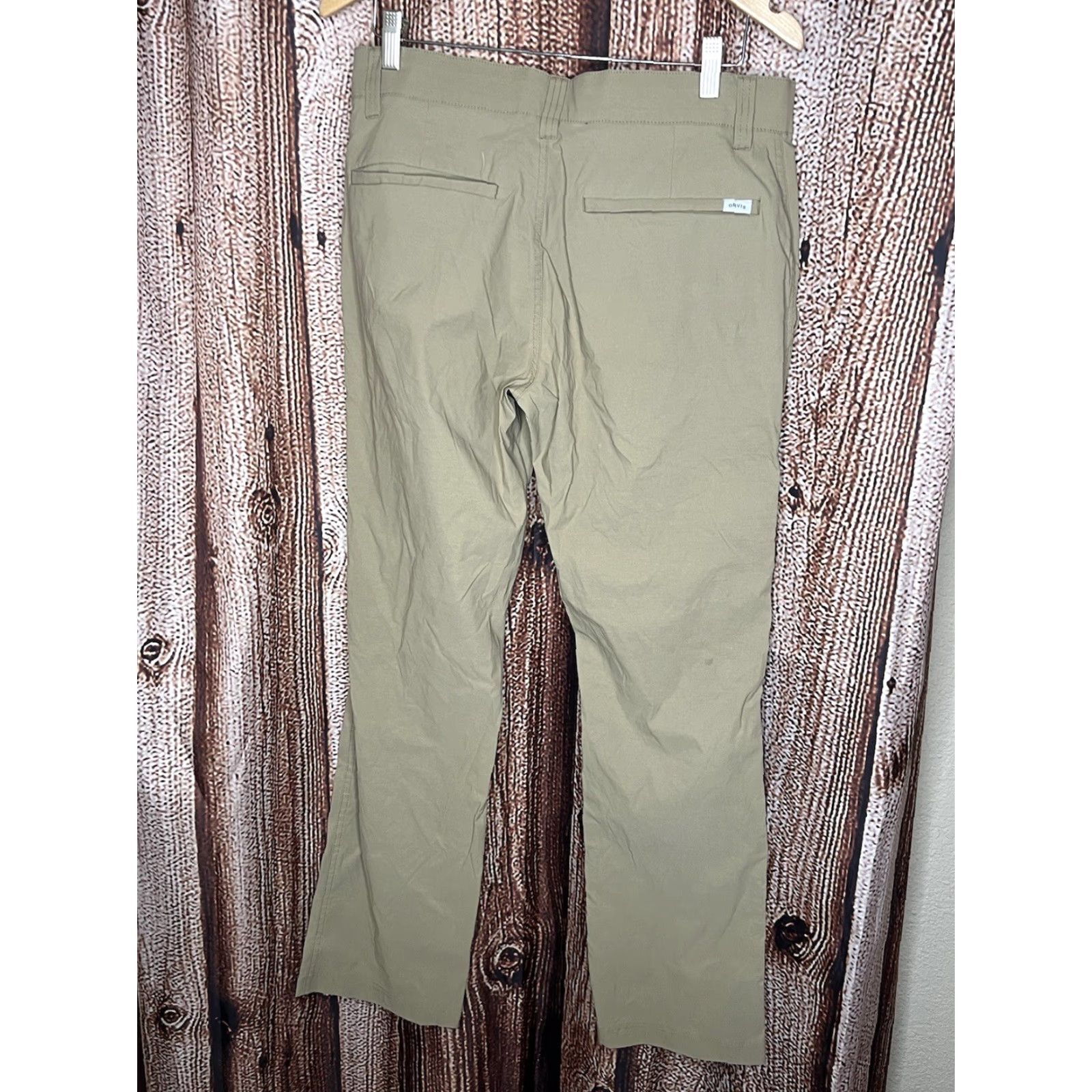 Orvis Orvis Mens Khaki Outdoor Hiking Nylon Pants Size 32 Size US 32 / EU 48 - 2 Thumbnail