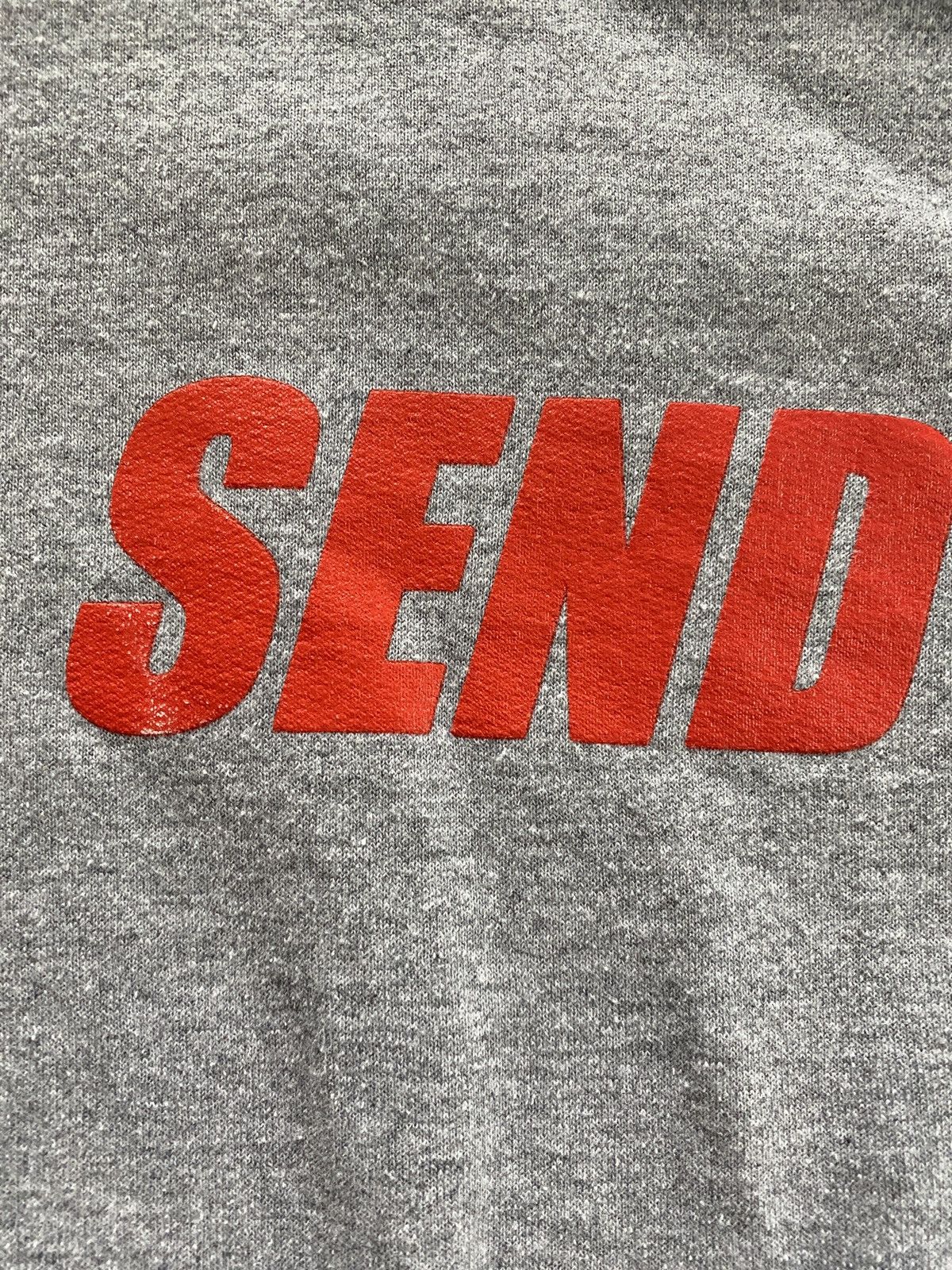 Full Send Full Send Spell Out Grey Crewneck Sweatshirt Size US XL / EU 56 / 4 - 4 Thumbnail