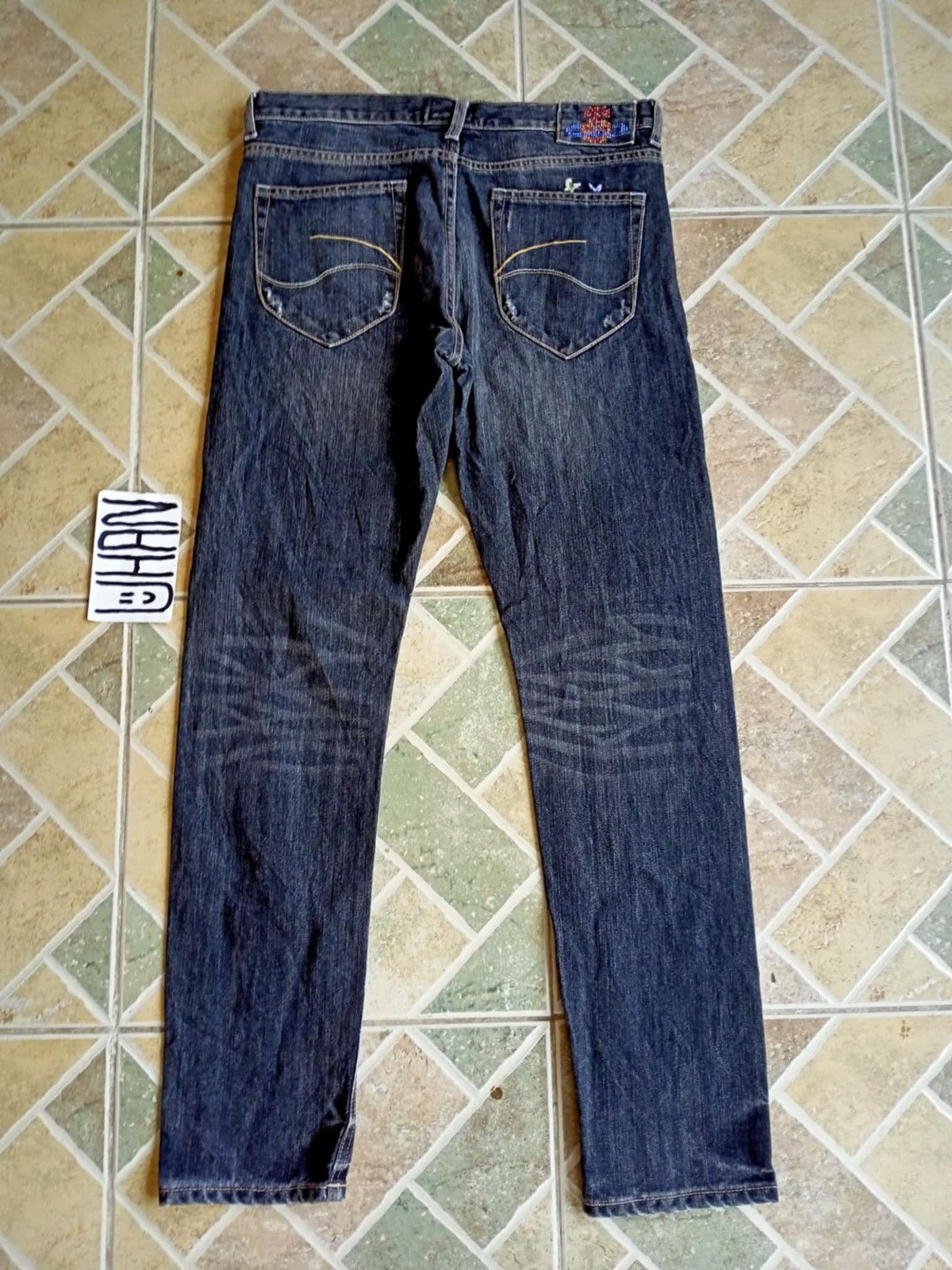 VIVIENNE WESTWOOD ANGLOMANIA X LEE SELVEDGE DENIM PANTS