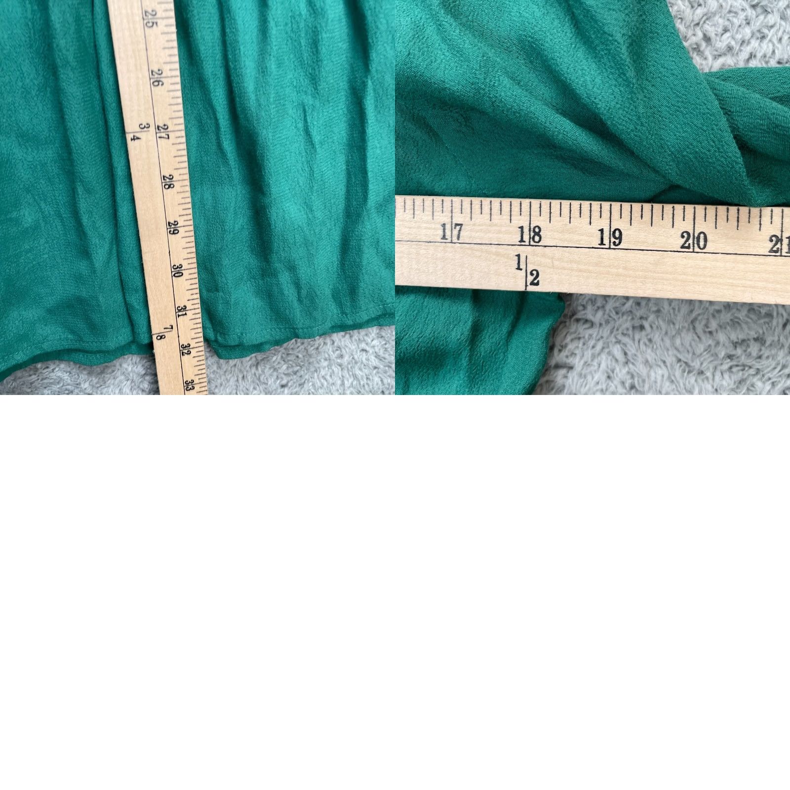 Anthropologie VINTAGE? Maeve Dress Womens Extra Small Green Drop Waist Pleated V Neck Anthropologie Dress Size XS / US 0-2 / IT 36-38 - 8 Thumbnail