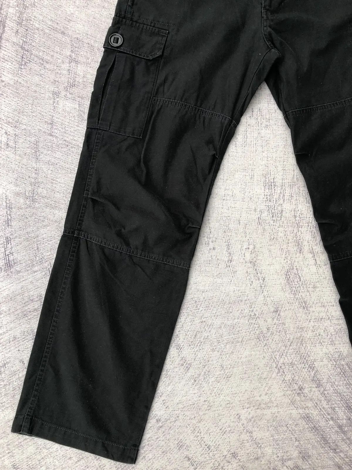 All Blacks Cargo Black Panaspur 6 Pocket Utility Pants Size US 30 / EU 46 - 5 Thumbnail
