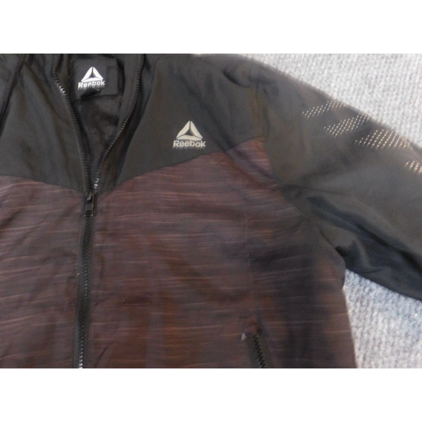 Reebok Reebok Jacket Mens M black full zip windbreaker casual Size US M / EU 48-50 / 2 - 5 Thumbnail