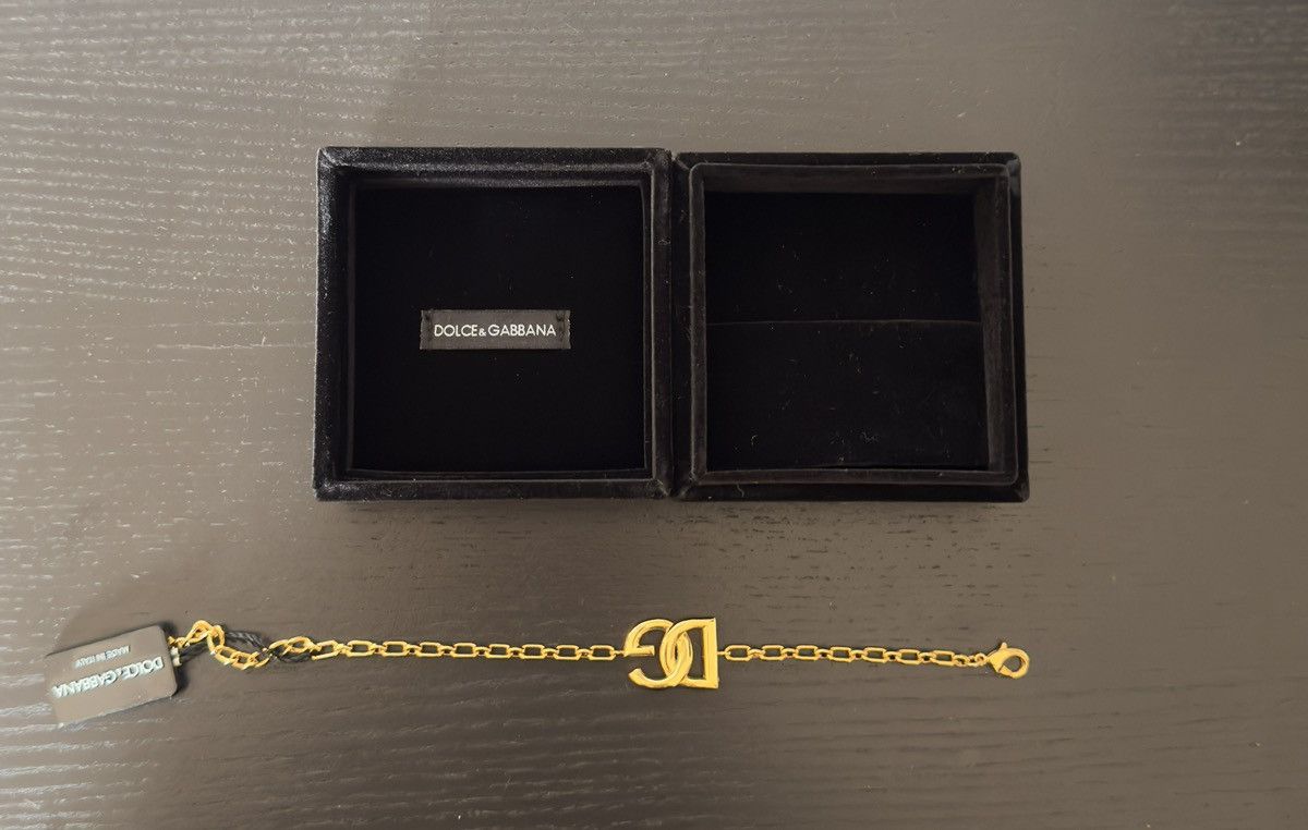 Dolce & Gabbana Dolce Gabbana Gold Bracelet BRACCIALE CATANA + Logo Size ONE SIZE - 6 Thumbnail