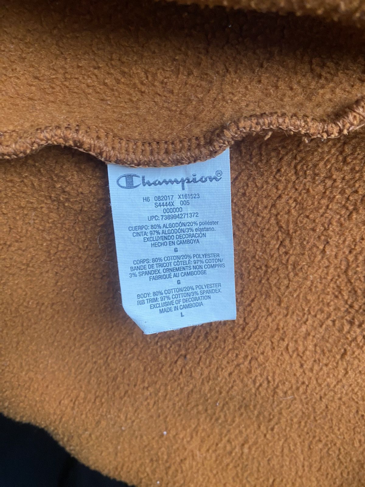Supreme Supreme x Champion zip hoodie Size US L / EU 52-54 / 3 - 6 Thumbnail