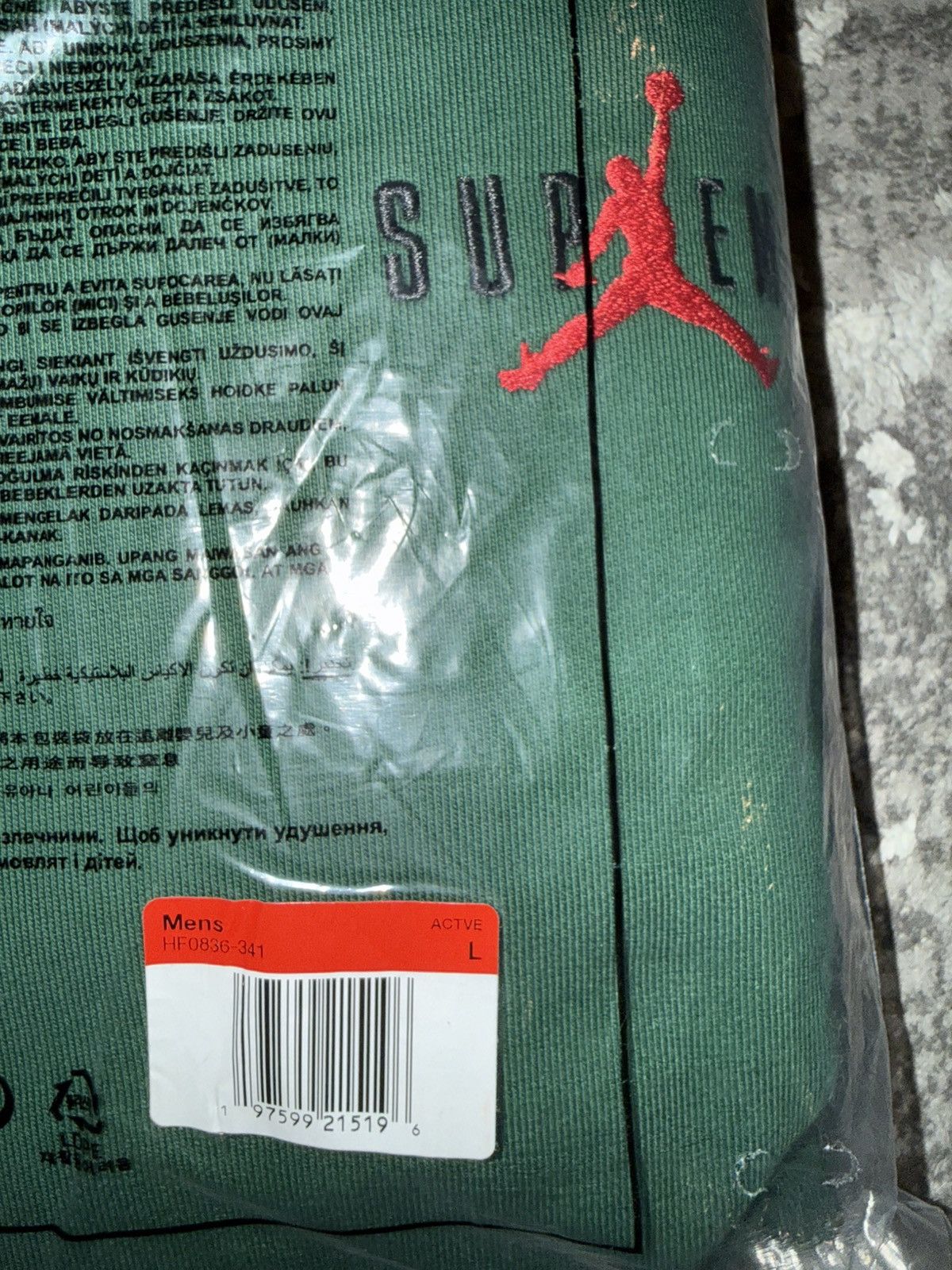Supreme Supreme Jordan Hoodie Green Size US L / EU 52-54 / 3 - 3 Thumbnail