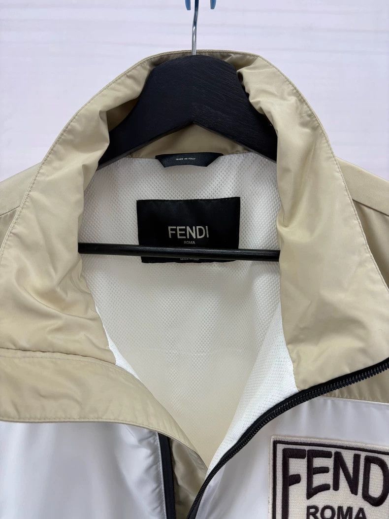 Fendi Fendi Logo Color Block Zip Jacket Size US L / EU 52-54 / 3 - 4 Thumbnail