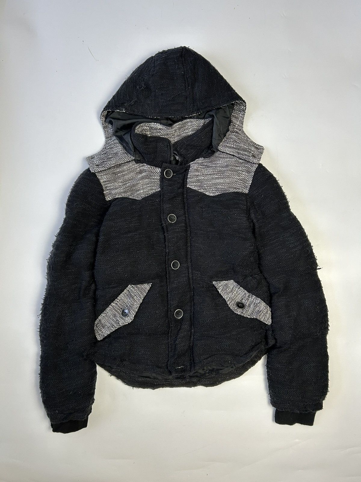 IN THE ATTIC PUFFER JACKET WITH ATTACHABLE HOODIE