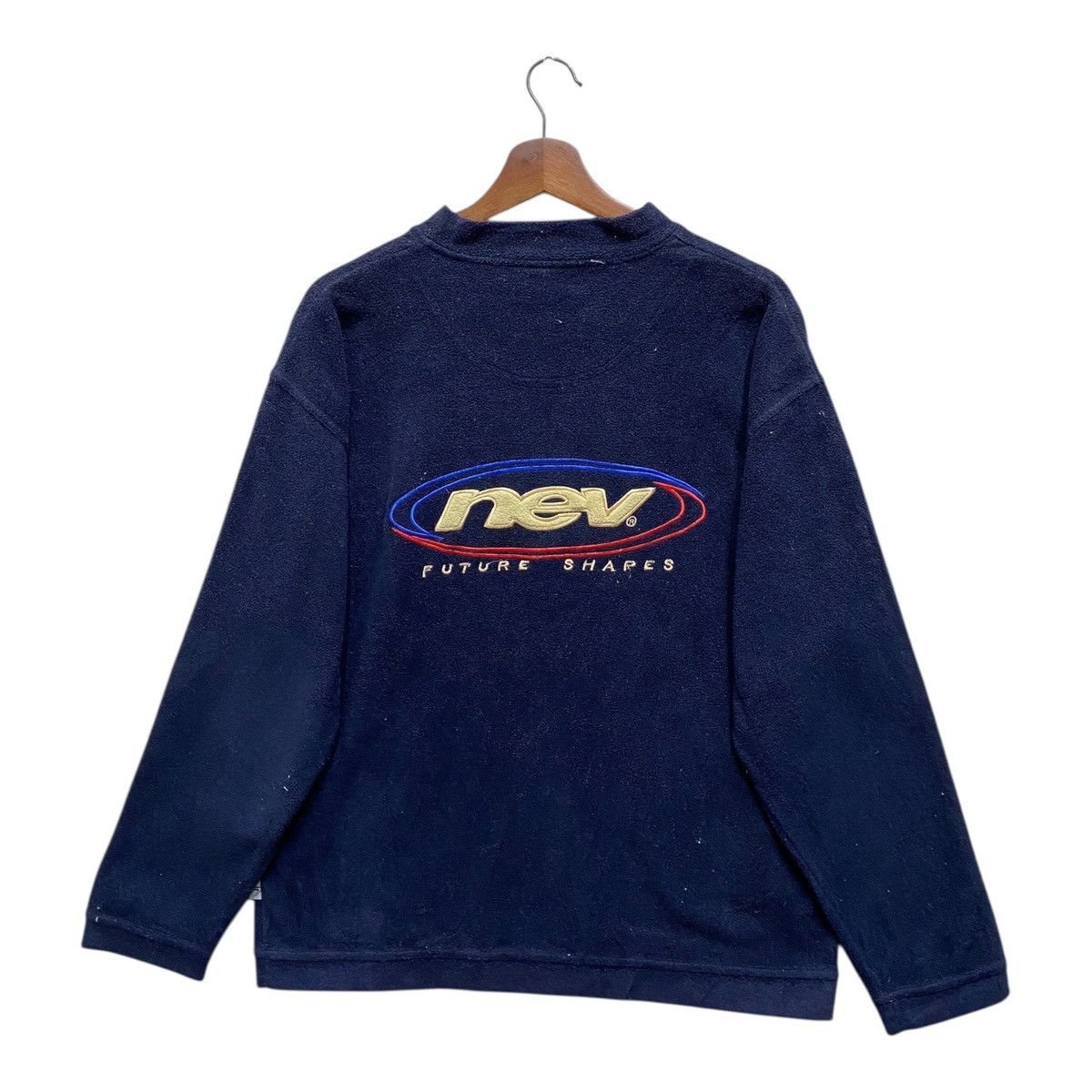 Other Nev Future Shapes Surfboards Fleece Spellout Crewneck Size M Size US M / EU 48-50 / 2 - 5 Thumbnail