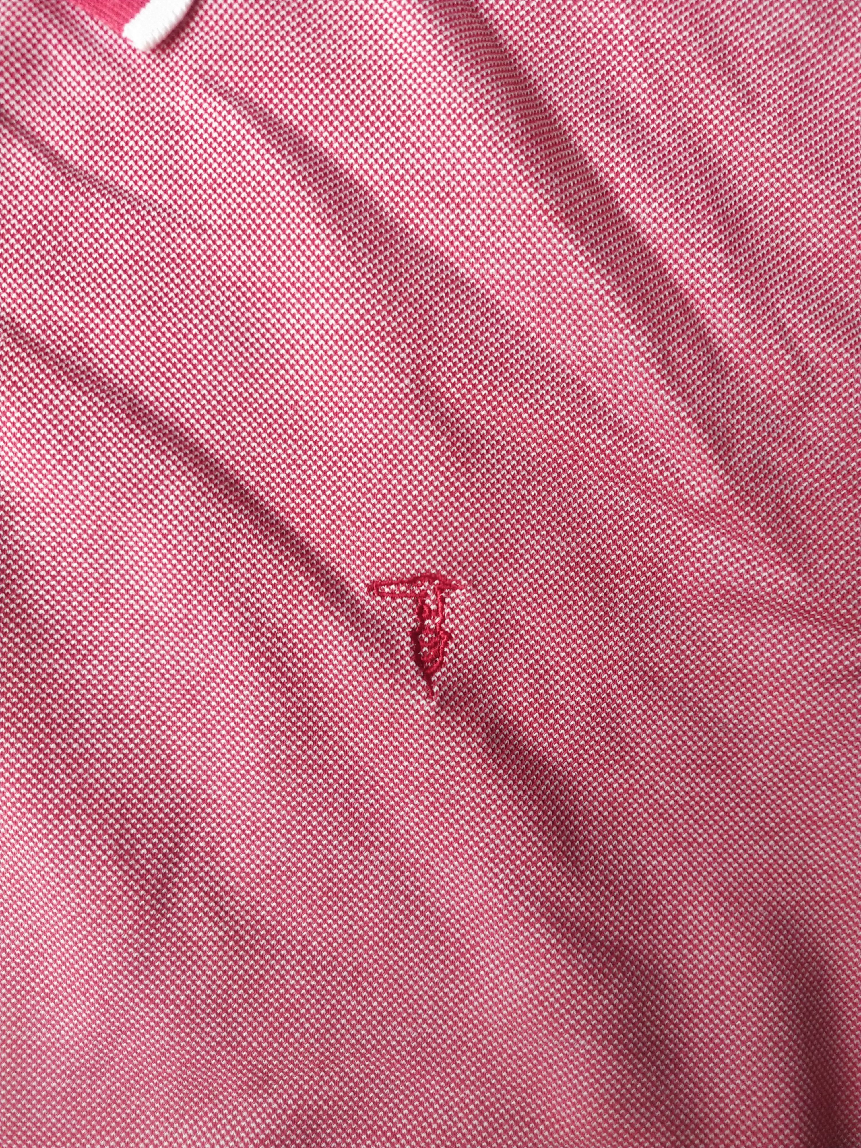 Trussardi 2000s Trussardi Golf Sleeveless Polo Shirt Red Y2K Size M / US 6-8 / IT 42-44 - 3 Thumbnail
