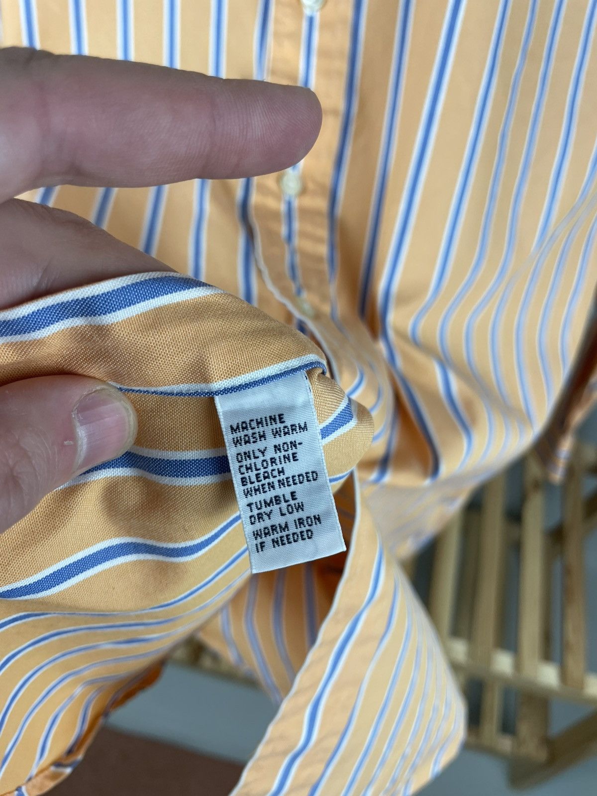 Polo Ralph Lauren × Ralph Lauren × Vintage Polo Ralph Lauren cotton vintage shirt Size US L / EU 52-54 / 3 - 7 Thumbnail