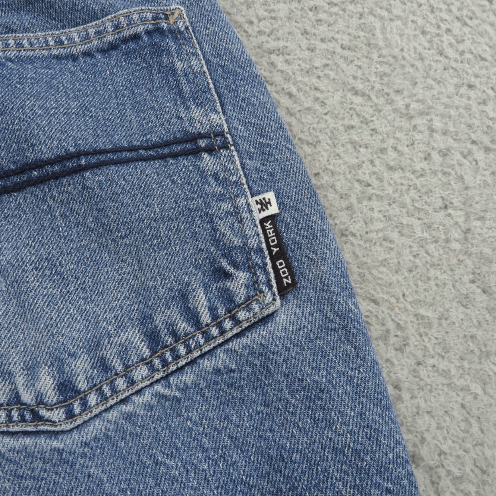 Zoo York VINTAGE Zoo York Jeans Men 40x34 Baggy Y2K Skater Grunge Wide Leg Opening Jamie Story Size US 40 / EU 56 - 5 Thumbnail