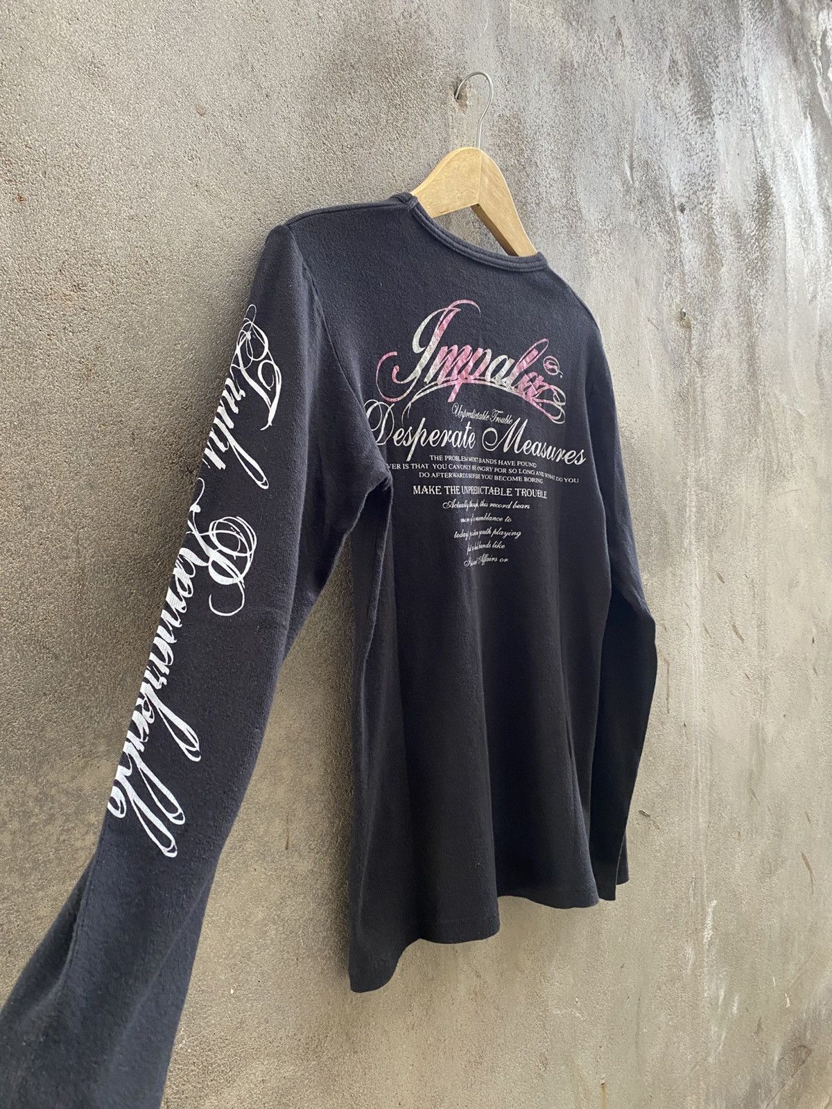 If Six Was Nine × Japanese Brand × Le Grande Bleu (L.G.B.) Japanese Impala poem Gothic vikeistyel Size US L / EU 52-54 / 3 - 12 Thumbnail