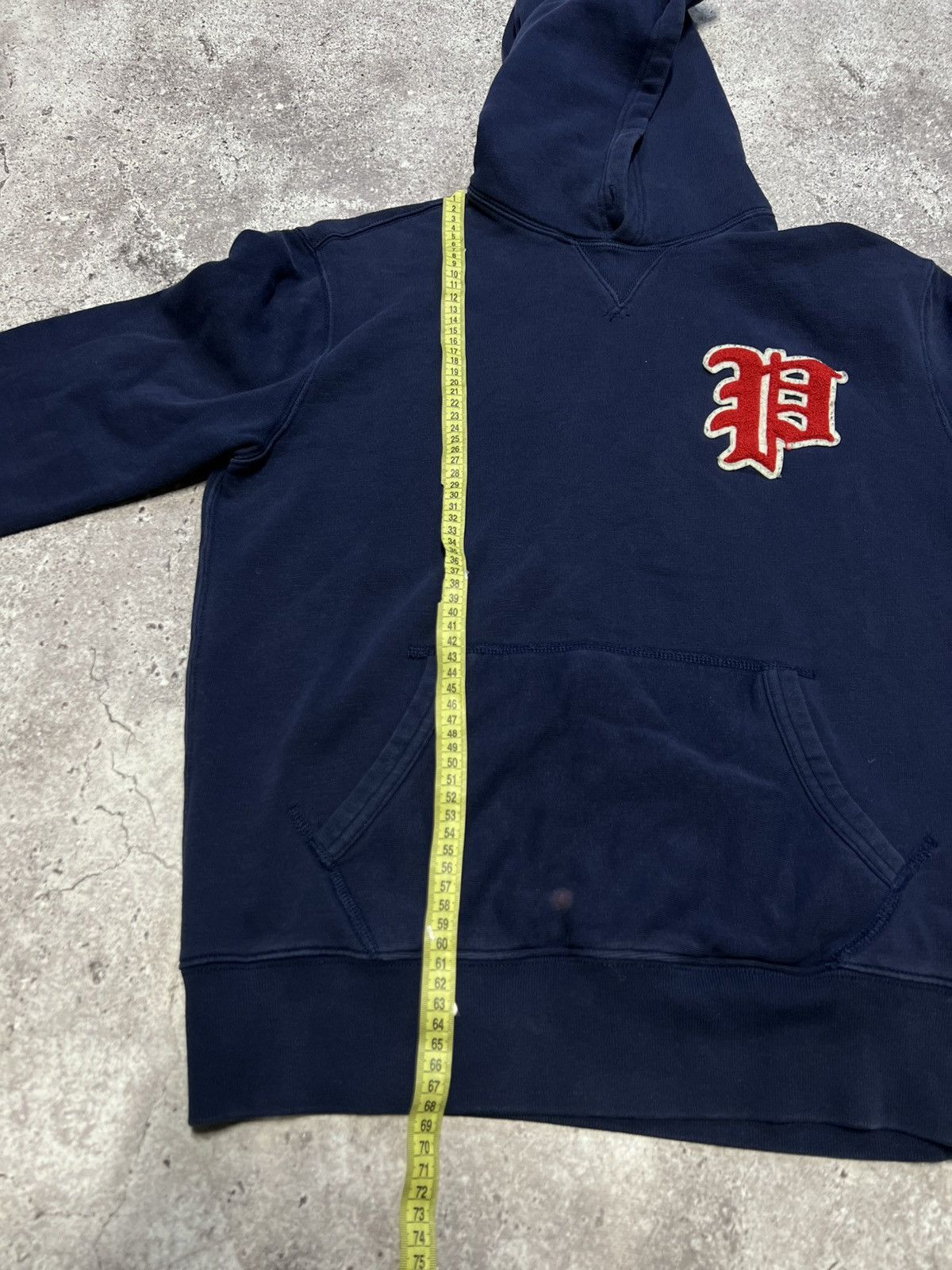 Polo Ralph Lauren Vintage Polo Ralph Lauren Hoodie P Logo Y2K Size US M / EU 48-50 / 2 - 13 Thumbnail