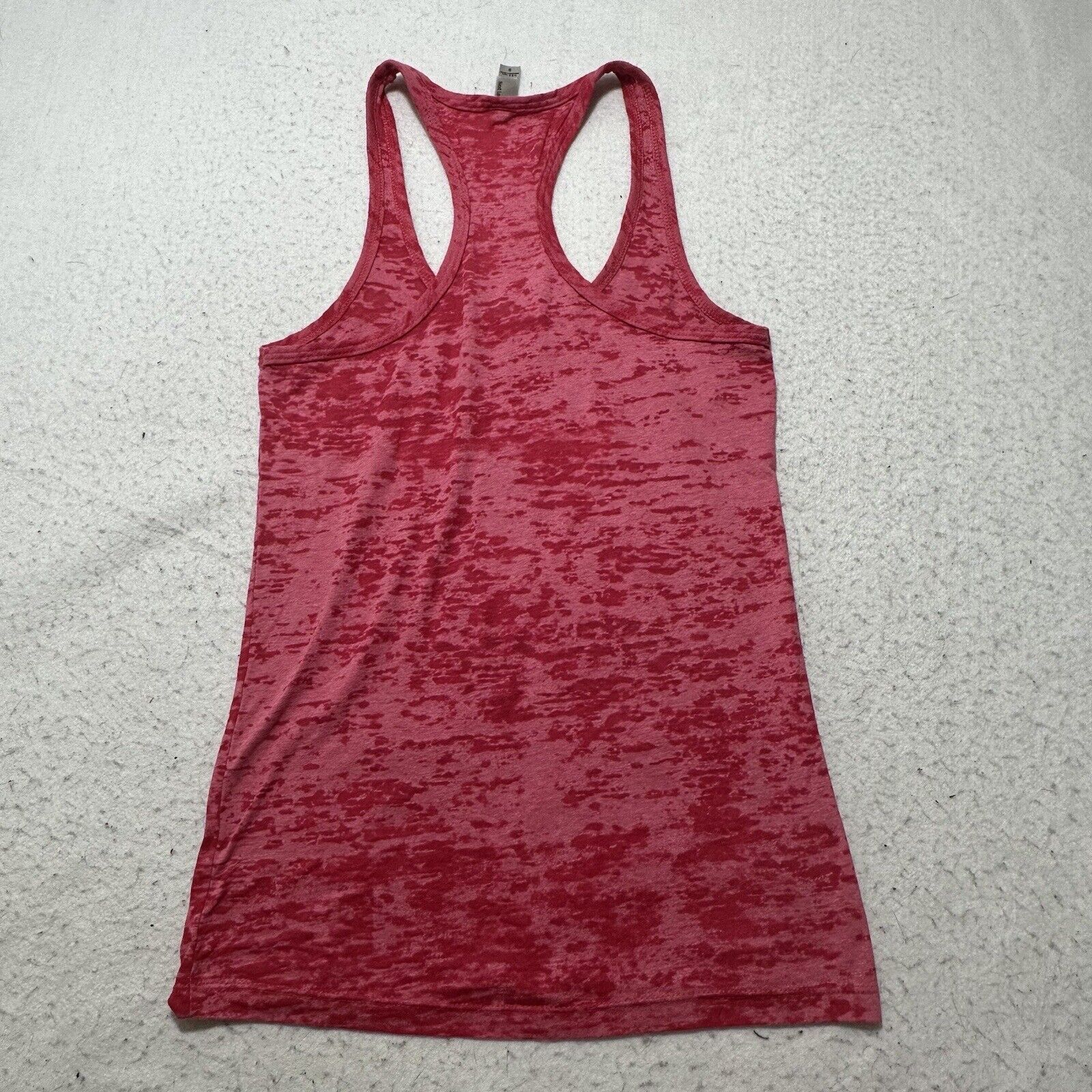Next Level Daytona Beach Bike Week 21 Pink Sleeveless Burnout Tank Top Size S / US 4 / IT 40 - 11 Thumbnail