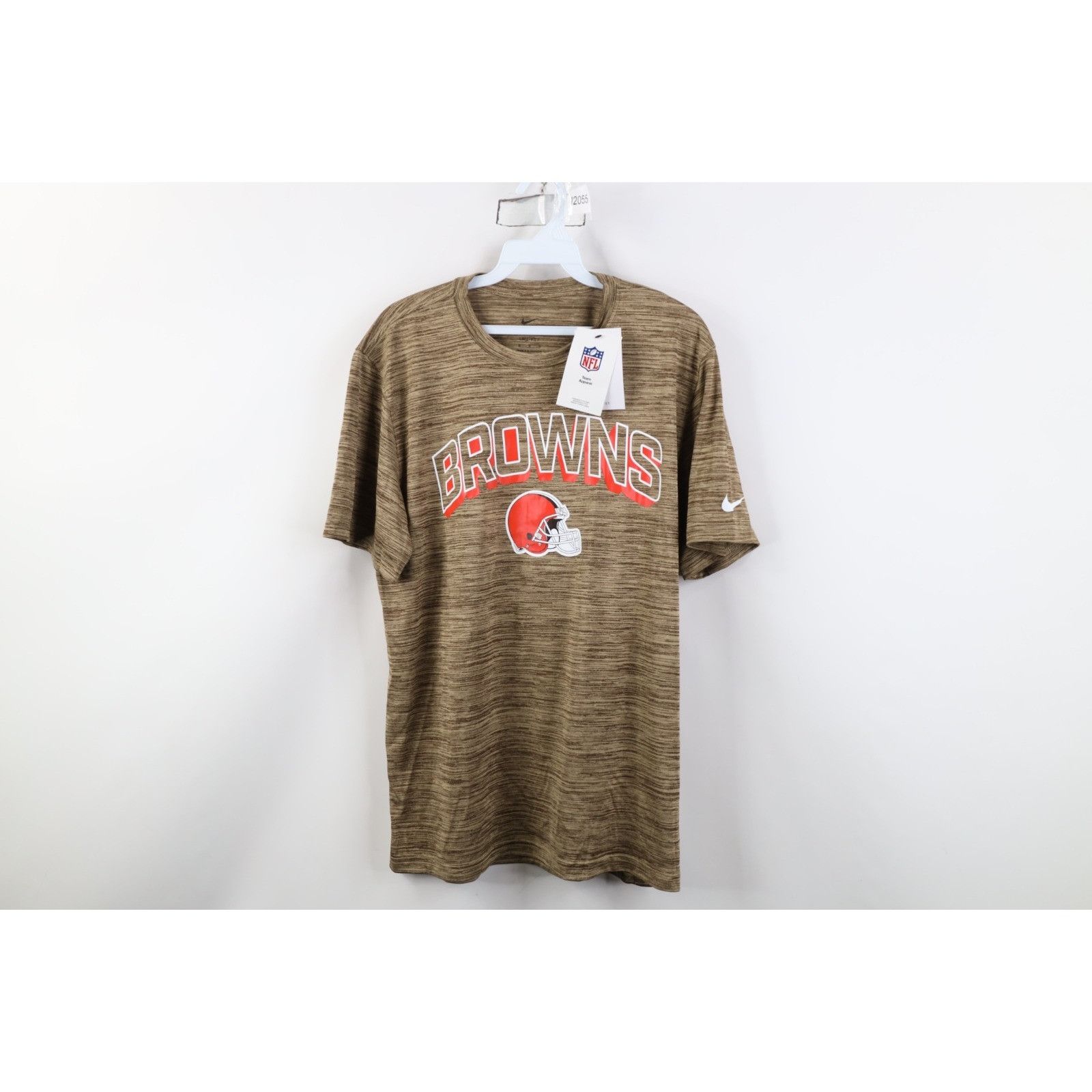 Nike New Nike Cleveland Browns Football Short Sleeve T-Shirt Size US M / EU 48-50 / 2 - 1 Thumbnail