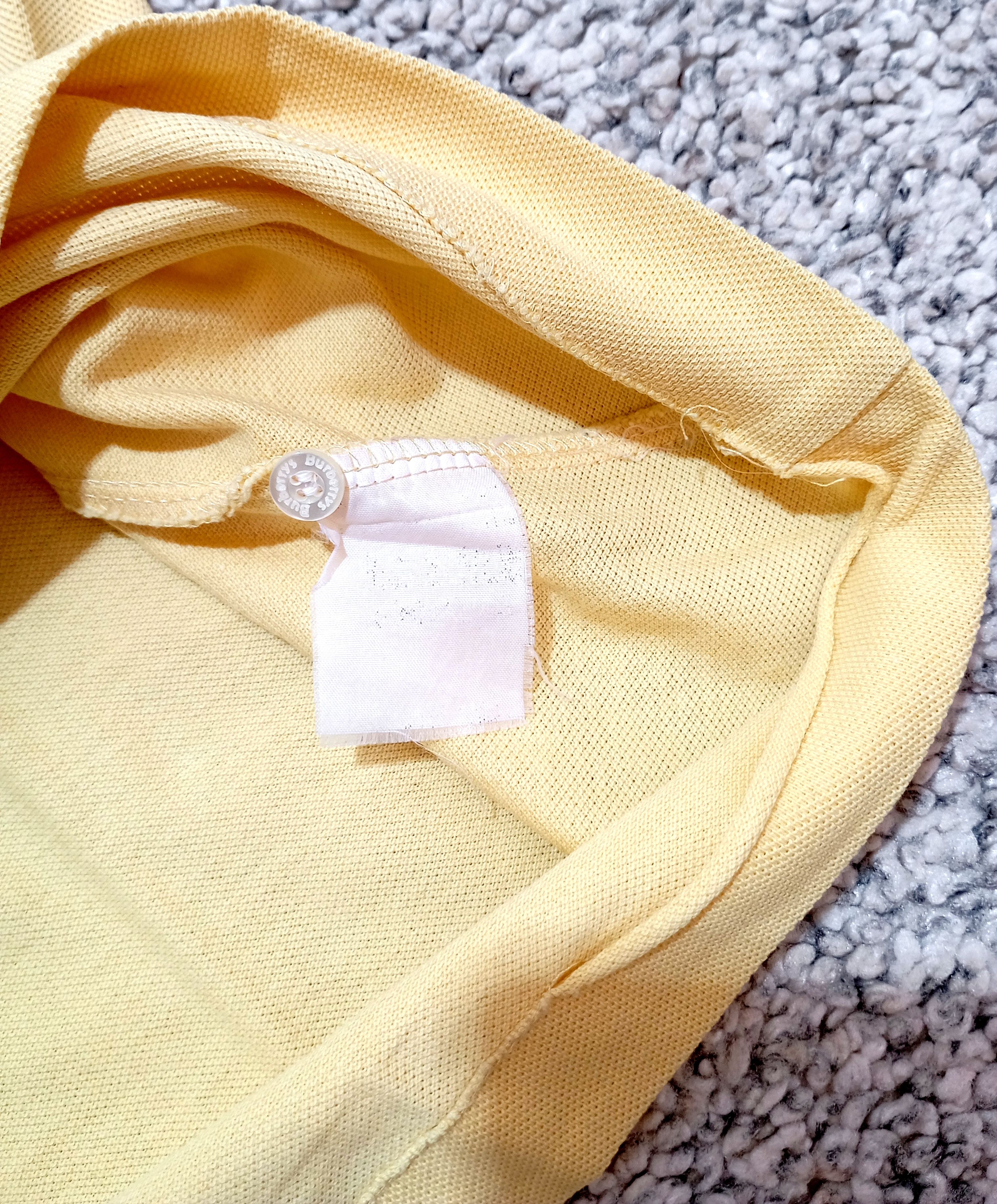 Burberry Vintage Burberry London Short Sleeve Polo T Shirt Tee Size US L / EU 52-54 / 3 - 9 Thumbnail