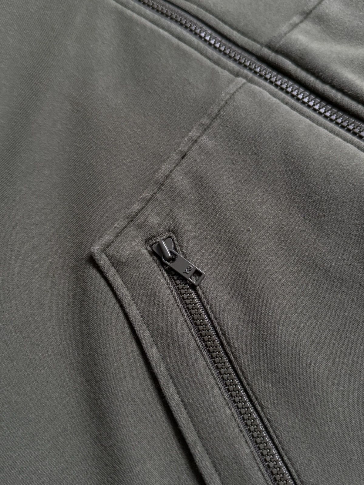 Yohji Yamamoto Y-3 Yohji Yamamoto Big Logo Zip Hoodie Size US XL / EU 56 / 4 - 10 Thumbnail