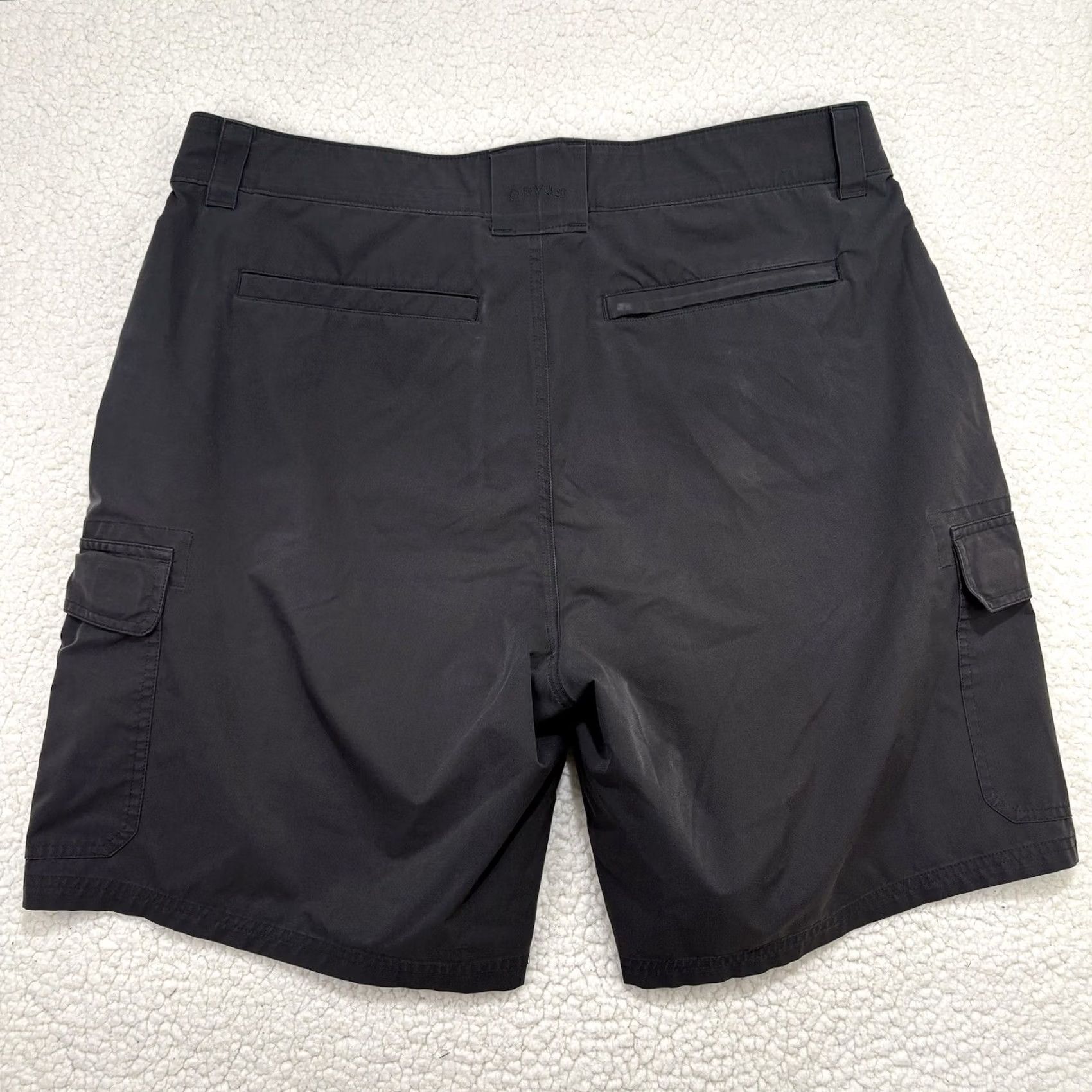 Orvis Orvis Cargo Shorts Mens 38 Black 9" Tech Outdoor Stretch Casual Workwear Size US 38 / EU 54 - 6 Thumbnail