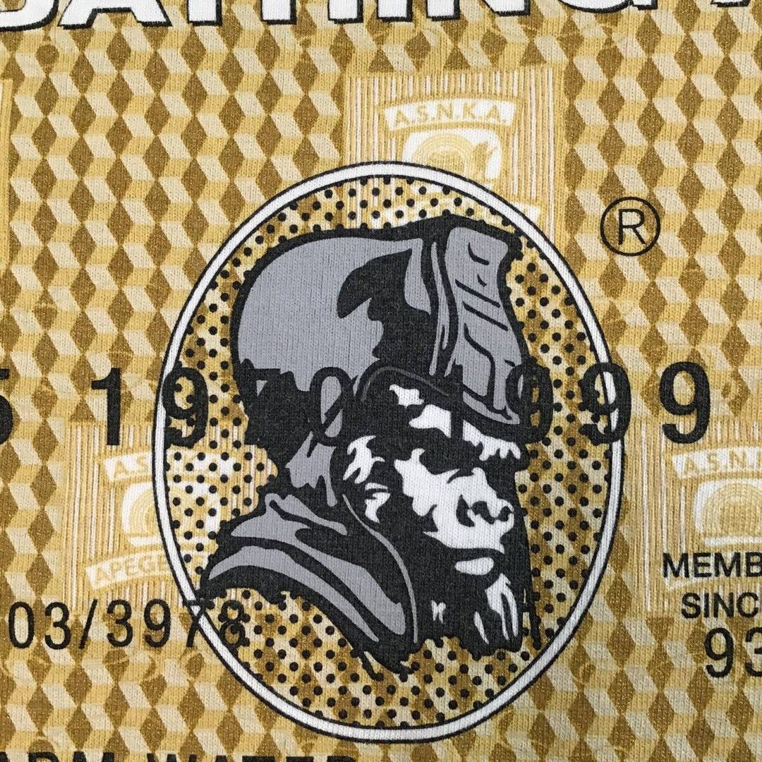 BAPE General Gold Card T-shirt a bathing ape NIGO