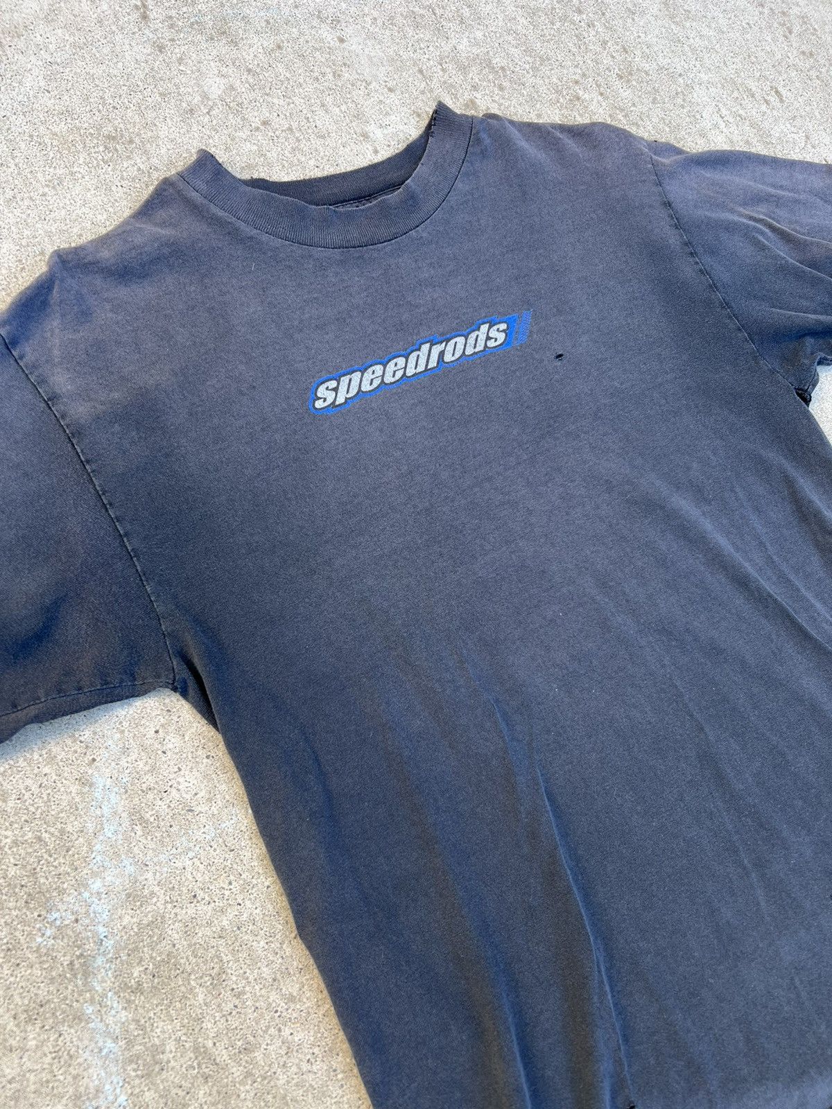 Vintage 90s Speedrods Got Wings Tee Size US M / EU 48-50 / 2 - 2 Thumbnail