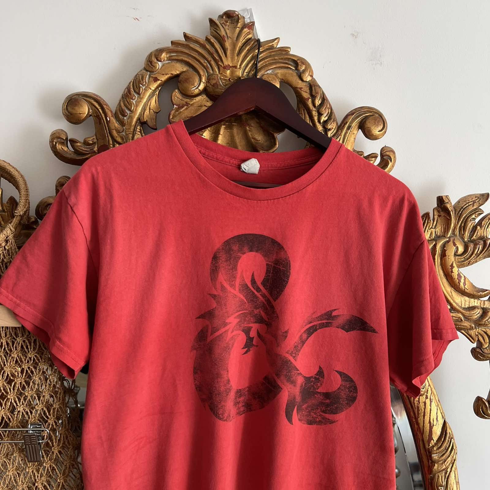 Gildan × Vintage VTG Dungeons & Dragons Men's Graphic Tee Sz L Size US L / EU 52-54 / 3 - 3 Thumbnail