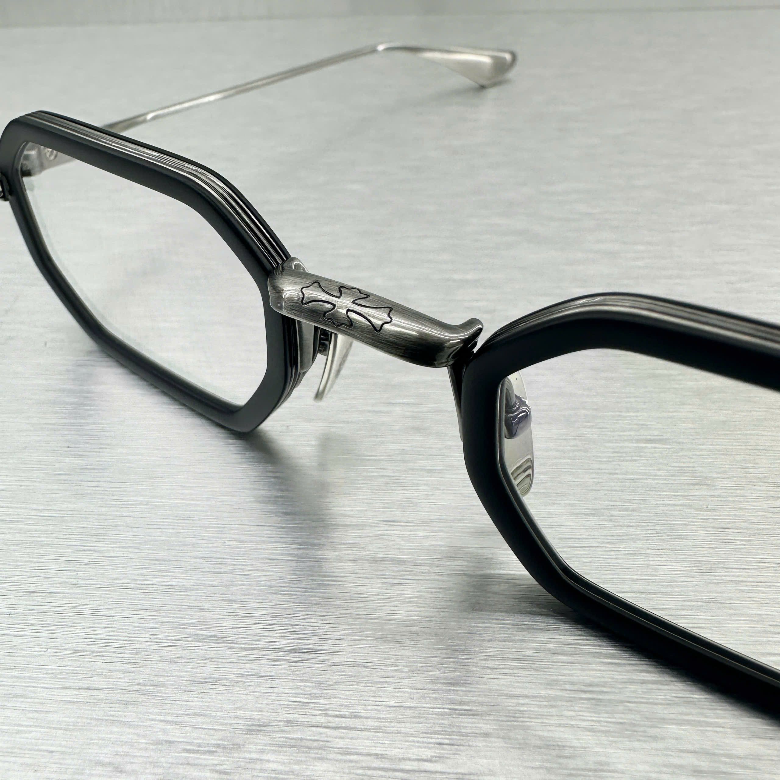 Chrome Hearts CHROME HEARTS STYLIDA MATTE BLACK/PEWTER Size ONE SIZE - 6 Thumbnail