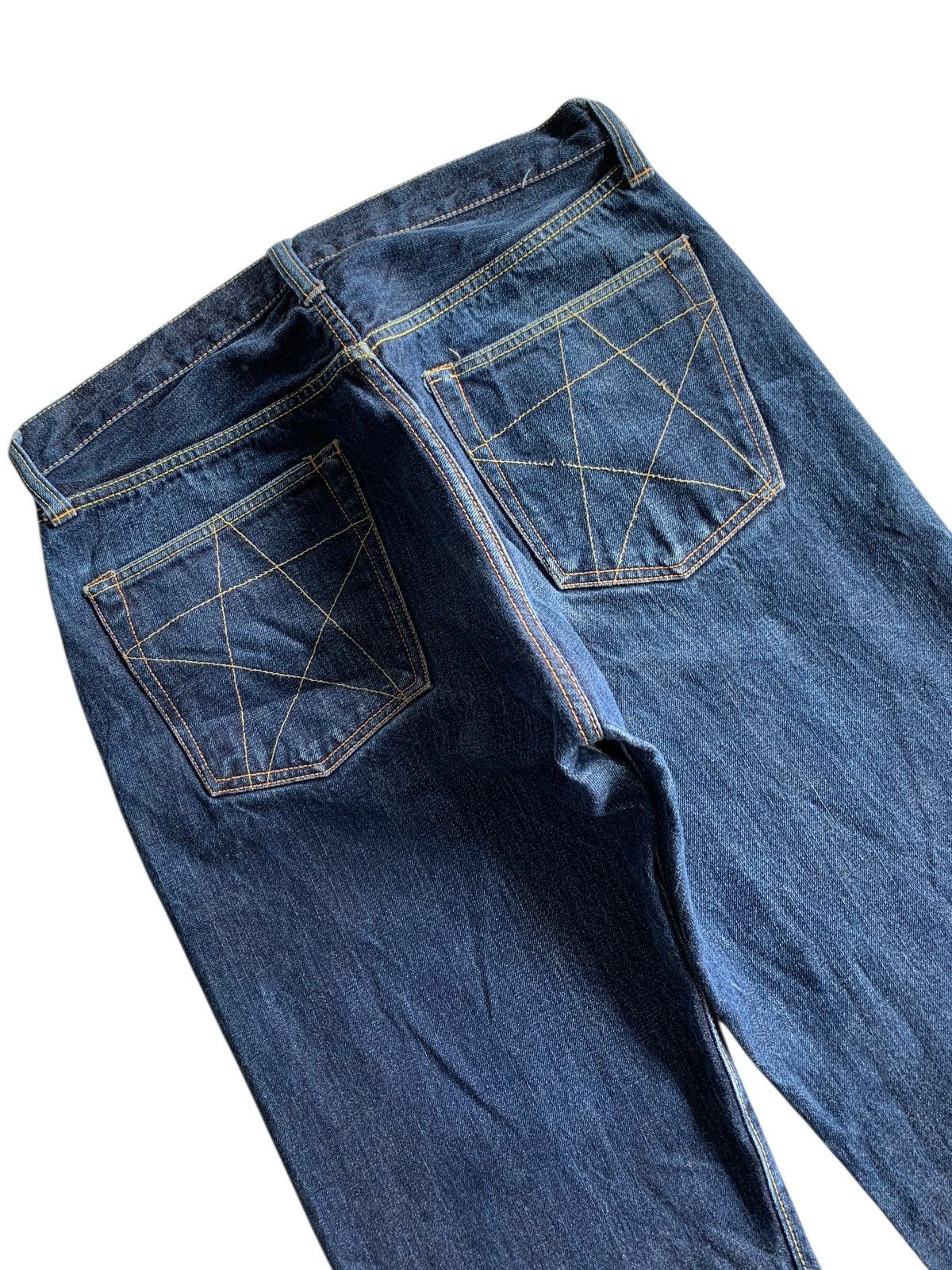 Sugar Cane VINTAGE SUGAR CANE’S STAR SELVEDGE BUTTON FLY JAPANESE DENIM Size US 32 / EU 48 - 11 Thumbnail