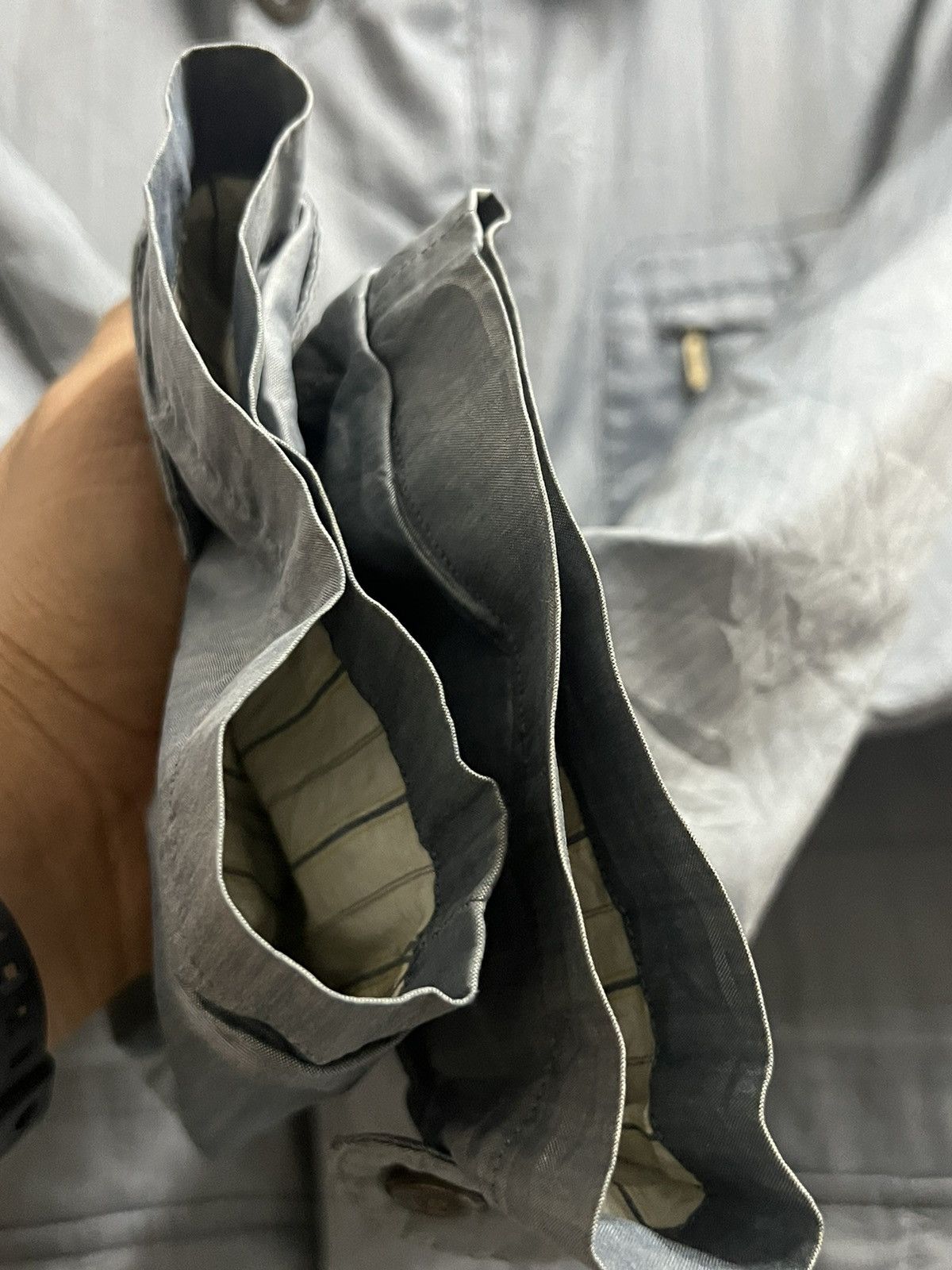 Burberry × Burberry Prorsum Burberry vintage zipper jacket grey medium size Size US M / EU 48-50 / 2 - 7 Thumbnail
