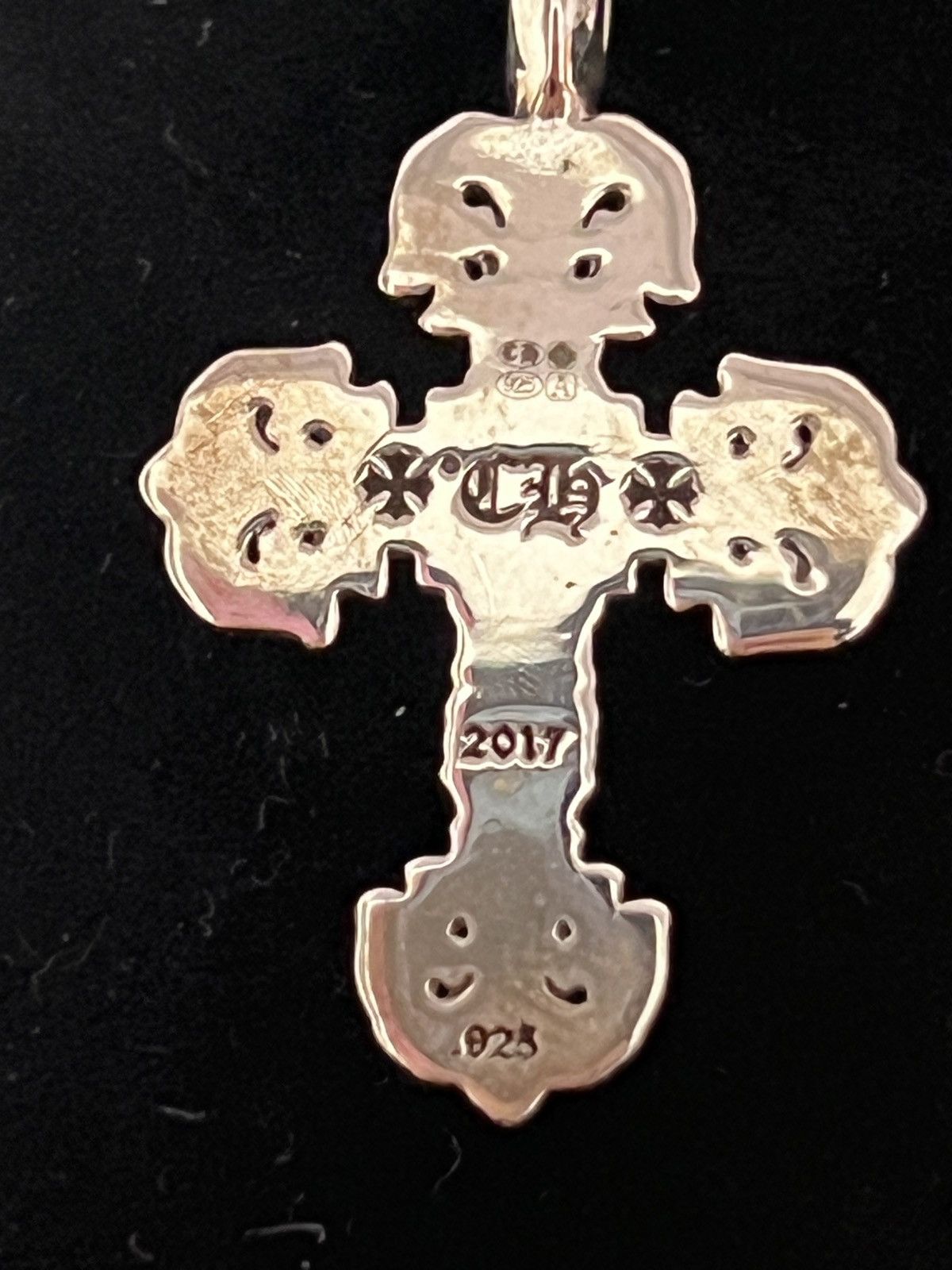 Chrome Hearts Chrome Hearts Filigree 1 Diamond Cross Pendant size XS Size ONE SIZE - 3 Thumbnail