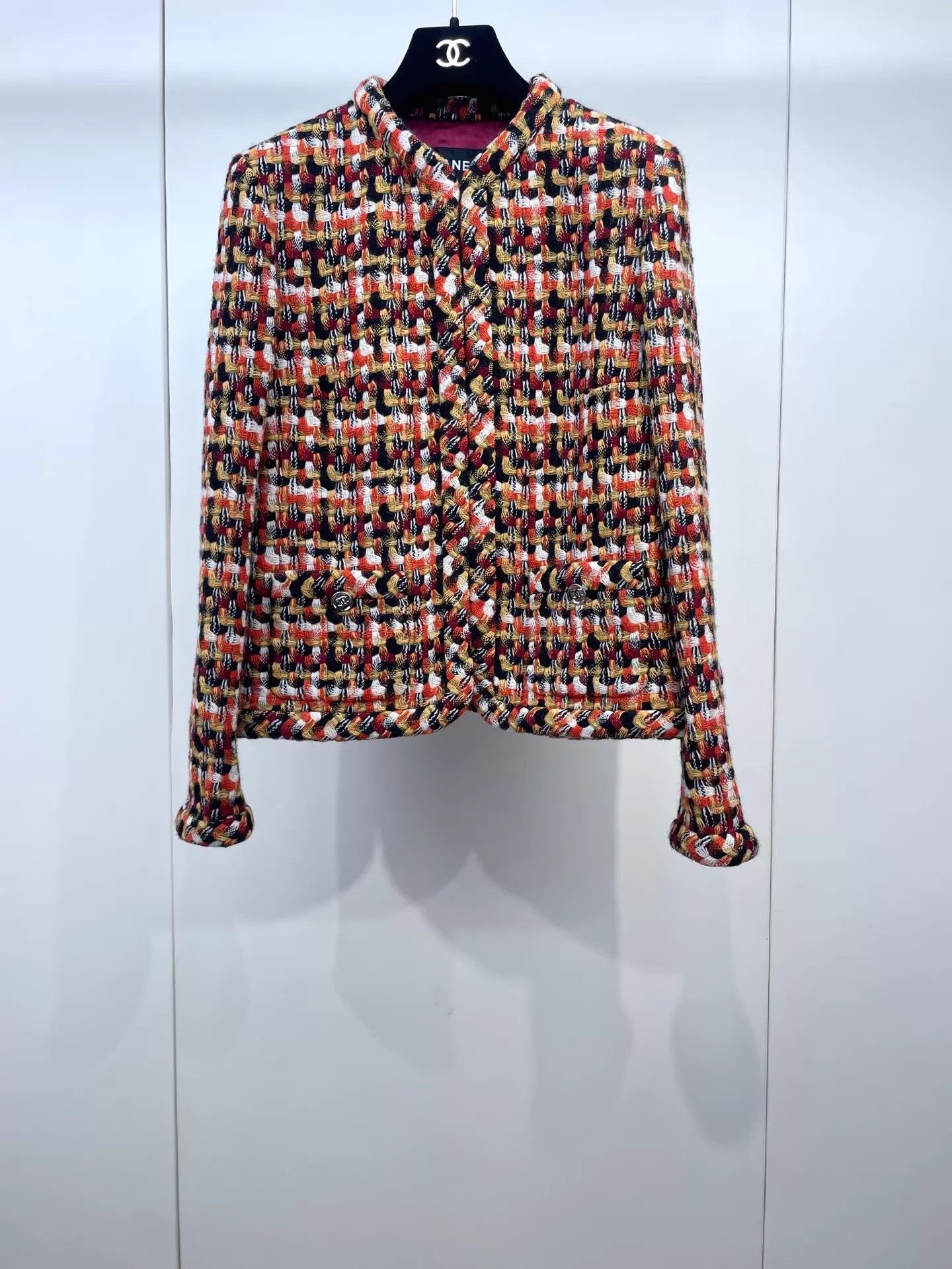 Chanel Chanel 23A Dakar Colorful Woven Jacket Size 38 98 New Size S / US 4 / IT 40 - 1 Thumbnail