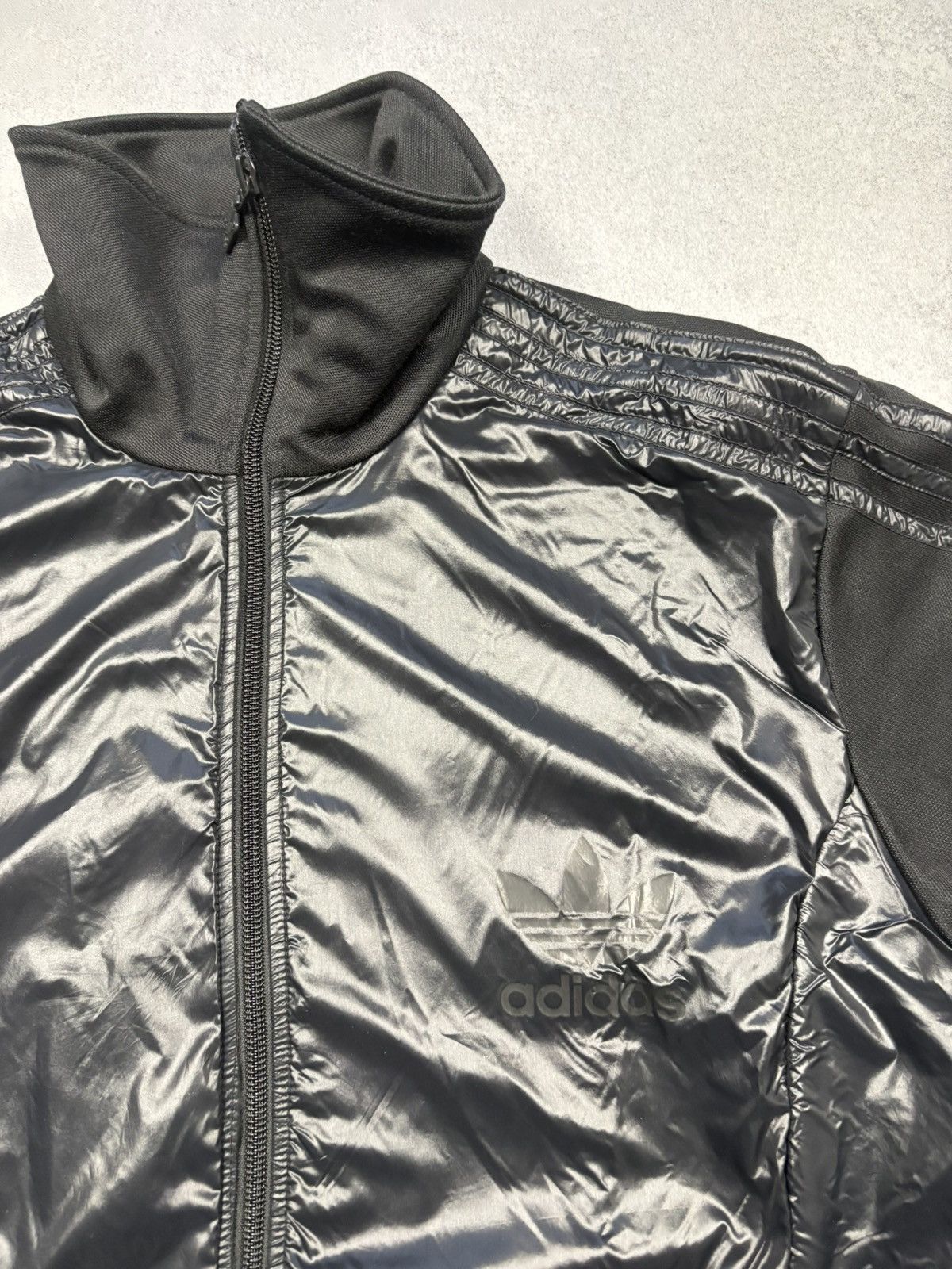Adidas Vintage Adidas Originals Black Track Jacket Trefoil Zip Up M Size US M / EU 48-50 / 2 - 5 Thumbnail
