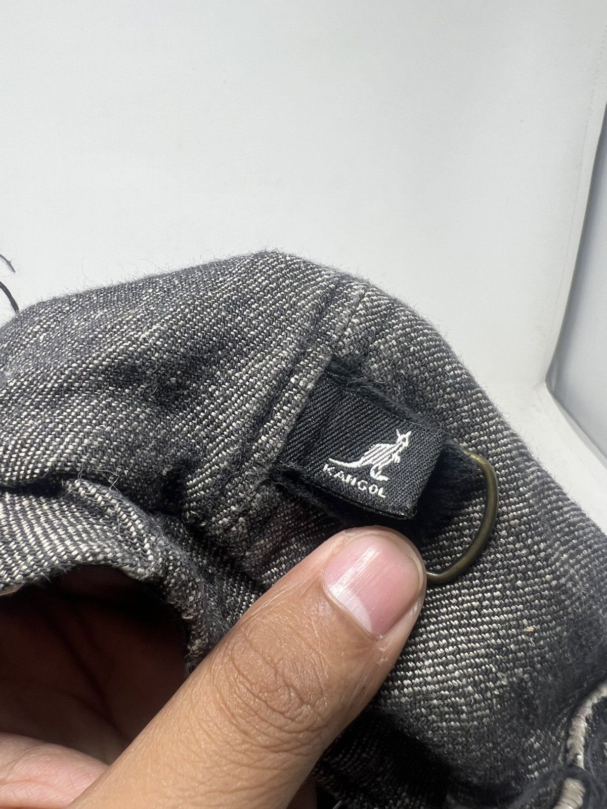 Kangol KANGOL DIXIE DISTRESSED DENIM NEWSBOY CAP Size ONE SIZE - 8 Thumbnail