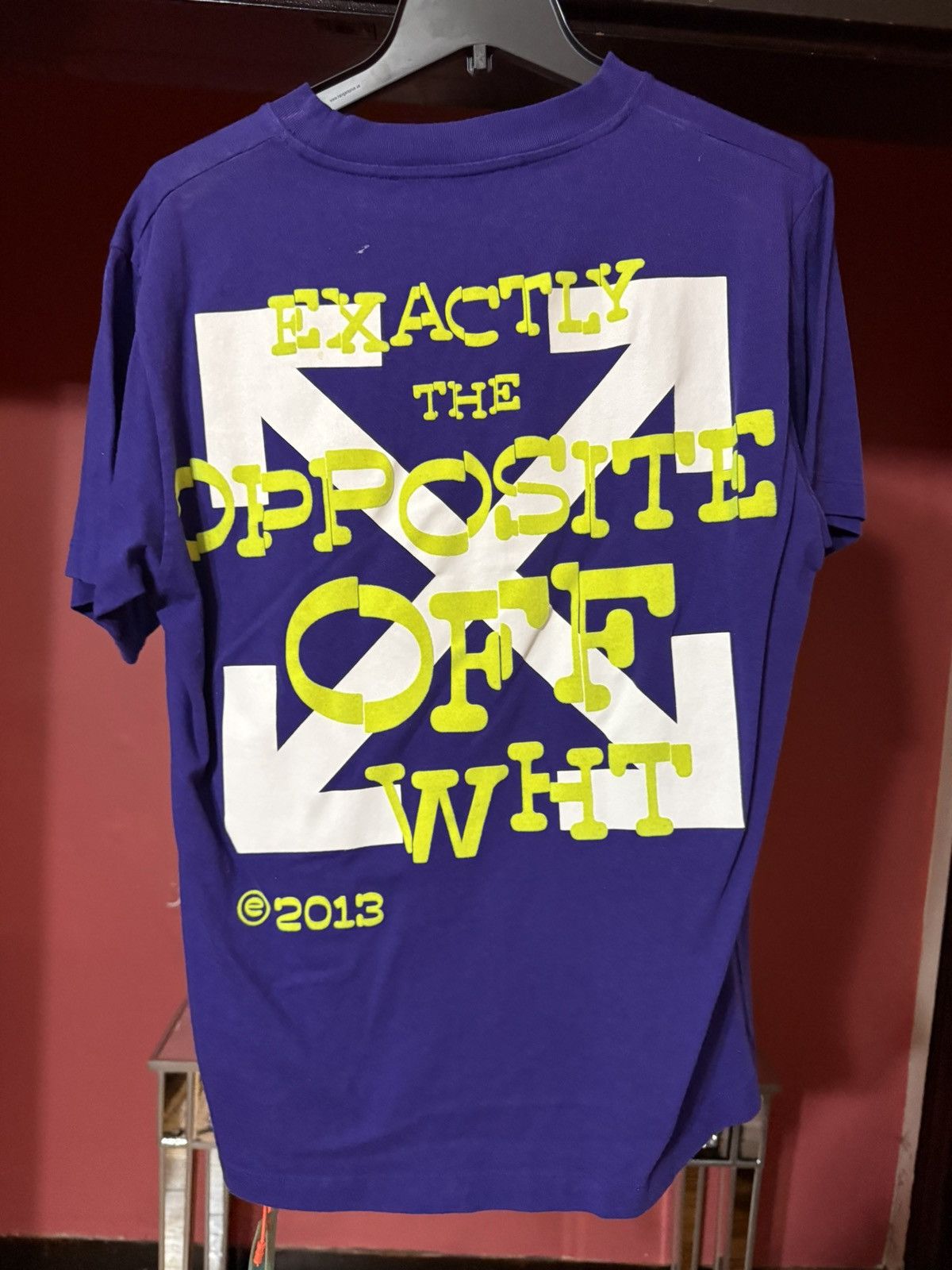 Off-White Off-white Opposite Arrow Tee Size Medium Size US M / EU 48-50 / 2 - 3 Thumbnail