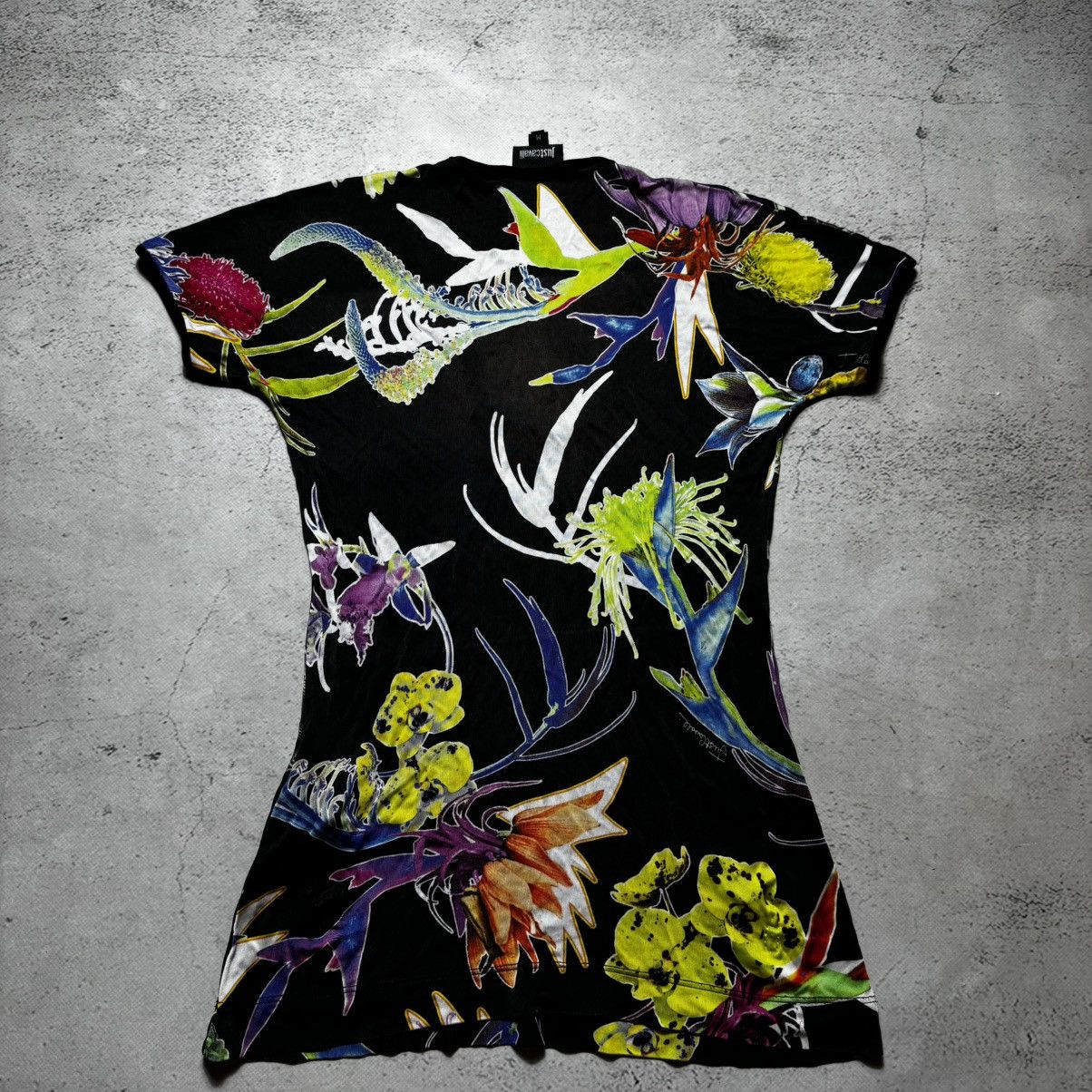 Just Cavalli luxury flowers t shirt just cavalli roberto cavalli Size M / US 6-8 / IT 42-44 - 10 Thumbnail
