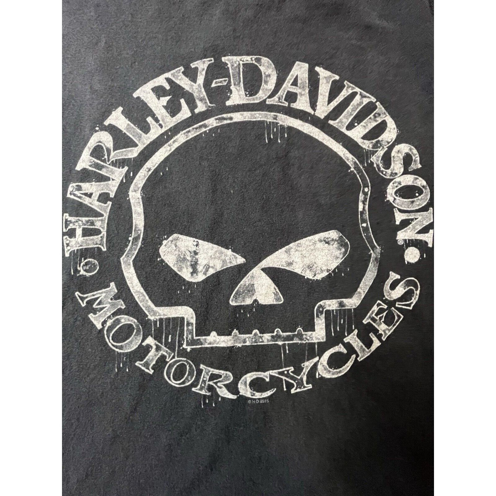 Harley Davidson harley davidson shirt size XL black skull scottsdale arizona Size US XL / EU 56 / 4 - 2 Thumbnail