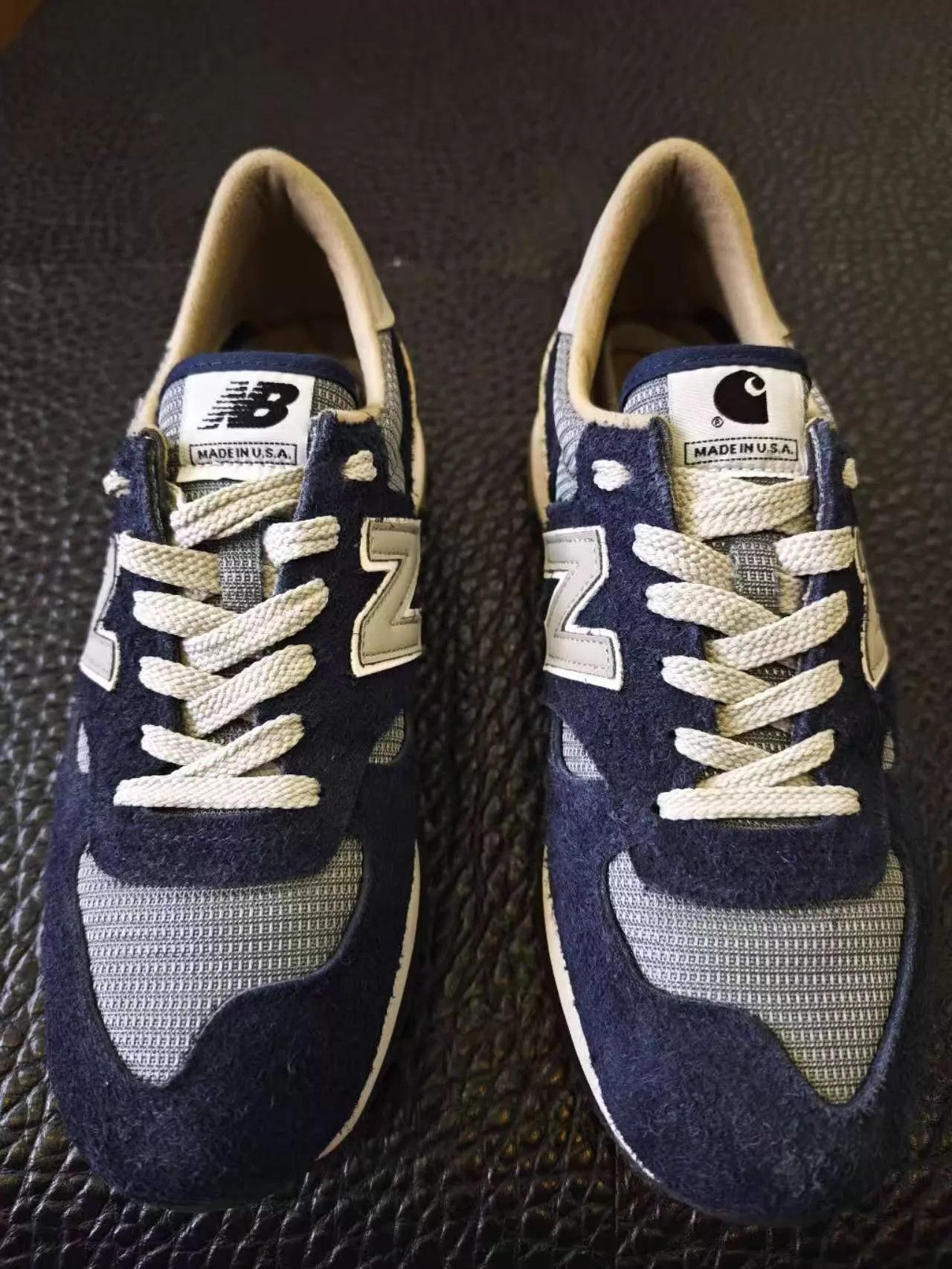 Carhartt Wip Carhartt WIP × New Balance 990V1 Navy Retro Running M990CH1 Size US 9.5 / EU 42-43 - 1 Thumbnail