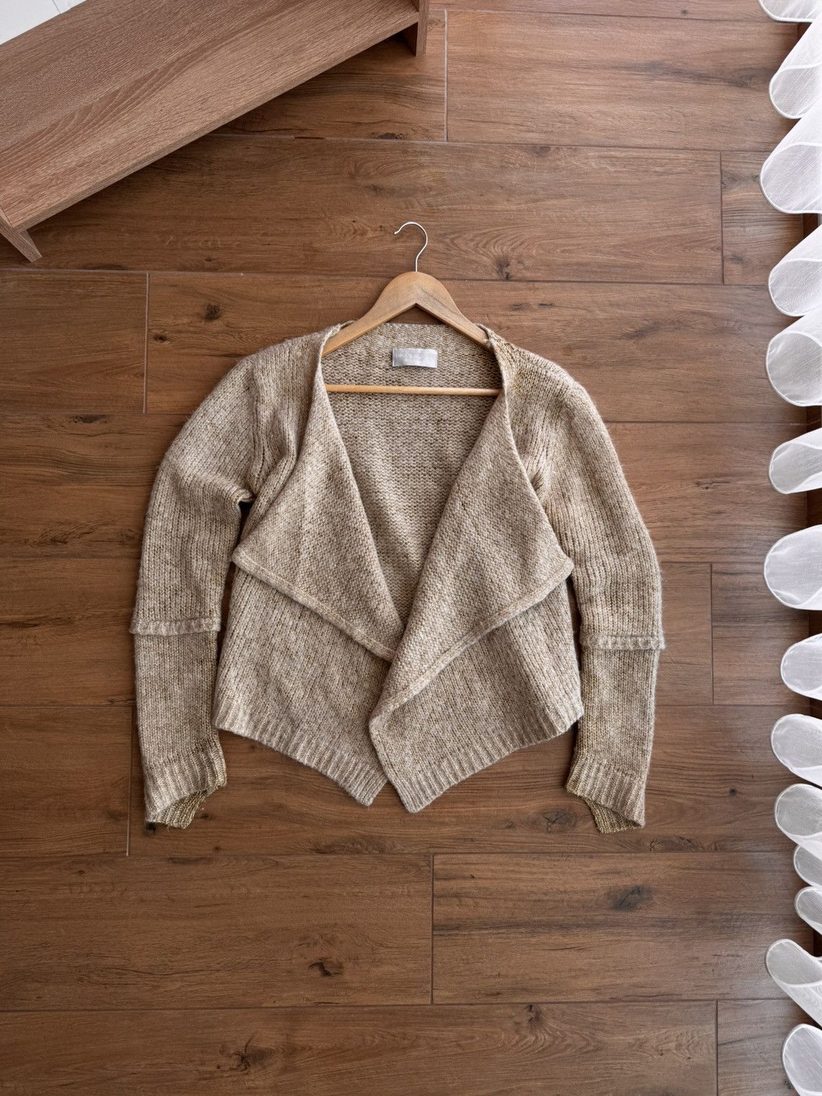 Vintage × Zadig & Voltaire Vintage Zadig & Voltaire Deluxe Daphnee Sir Alpaca Cardigan Size M / US 6-8 / IT 42-44 - 2 Thumbnail