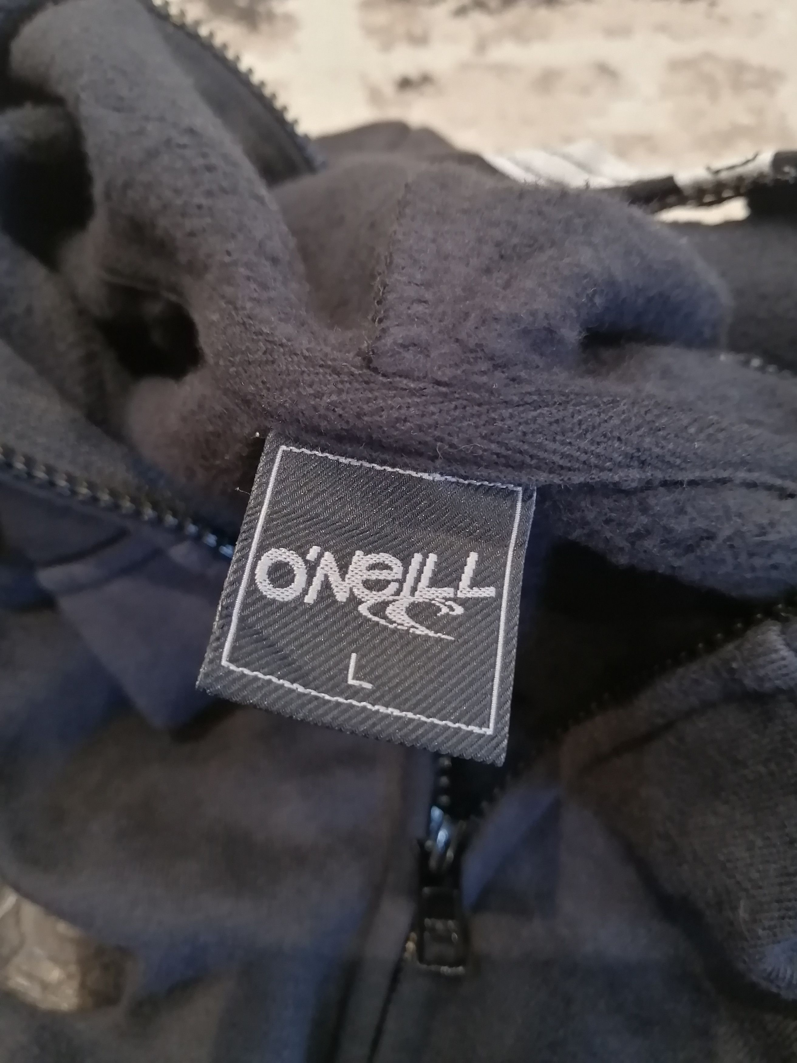 O'Neill VINTAGE O'NEILL FULL ZIPPER HOODIE - SIZE L Size US L / EU 52-54 / 3 - 15 Thumbnail