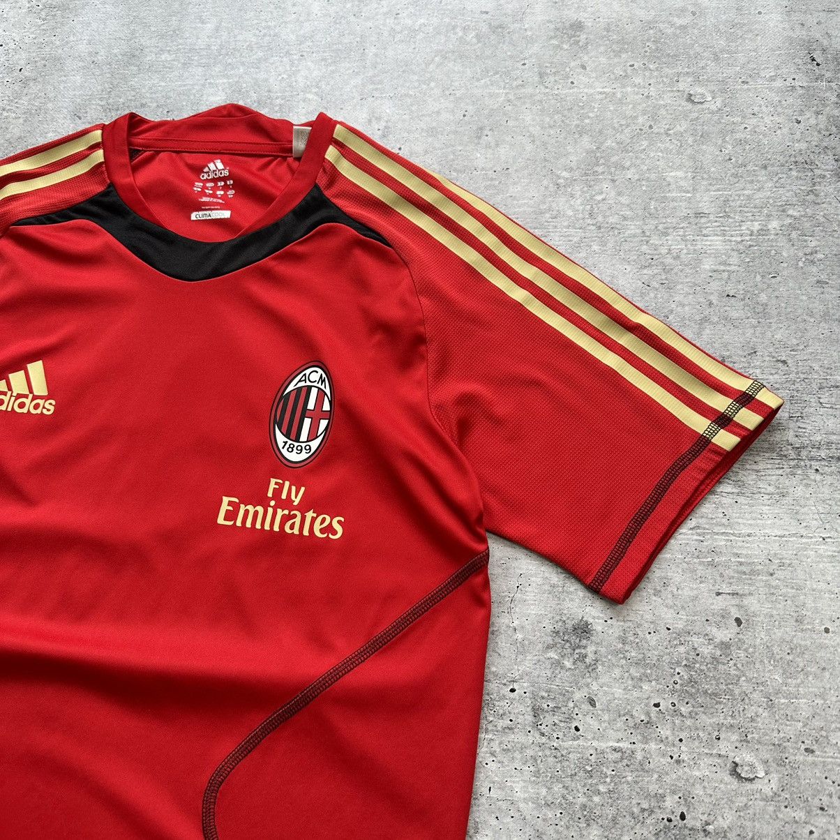 Vintage Adidas AC Milan Formotion Training Jersey 2010-11 Football Size US S / EU 44-46 / 1 - 3 Thumbnail